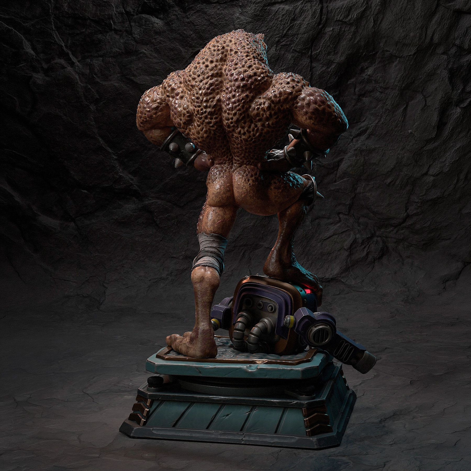 Battletoad Pimple Action Figure