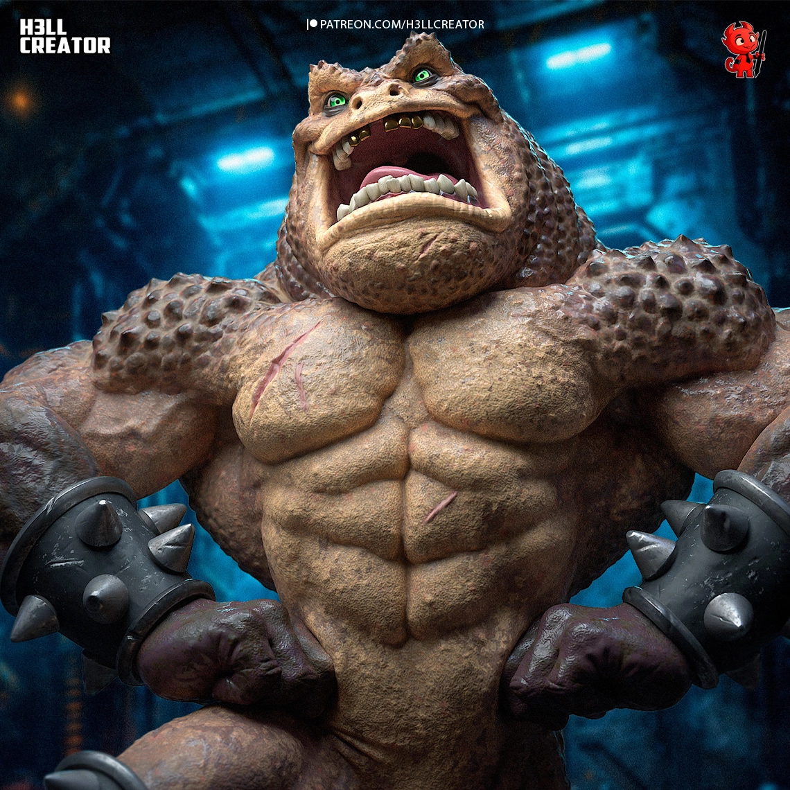 Battletoad Pimple Action Figure