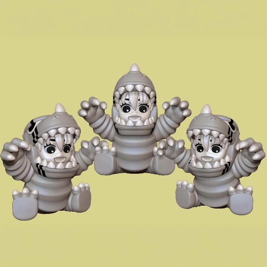 Dandadan Bamora Chibi Figure