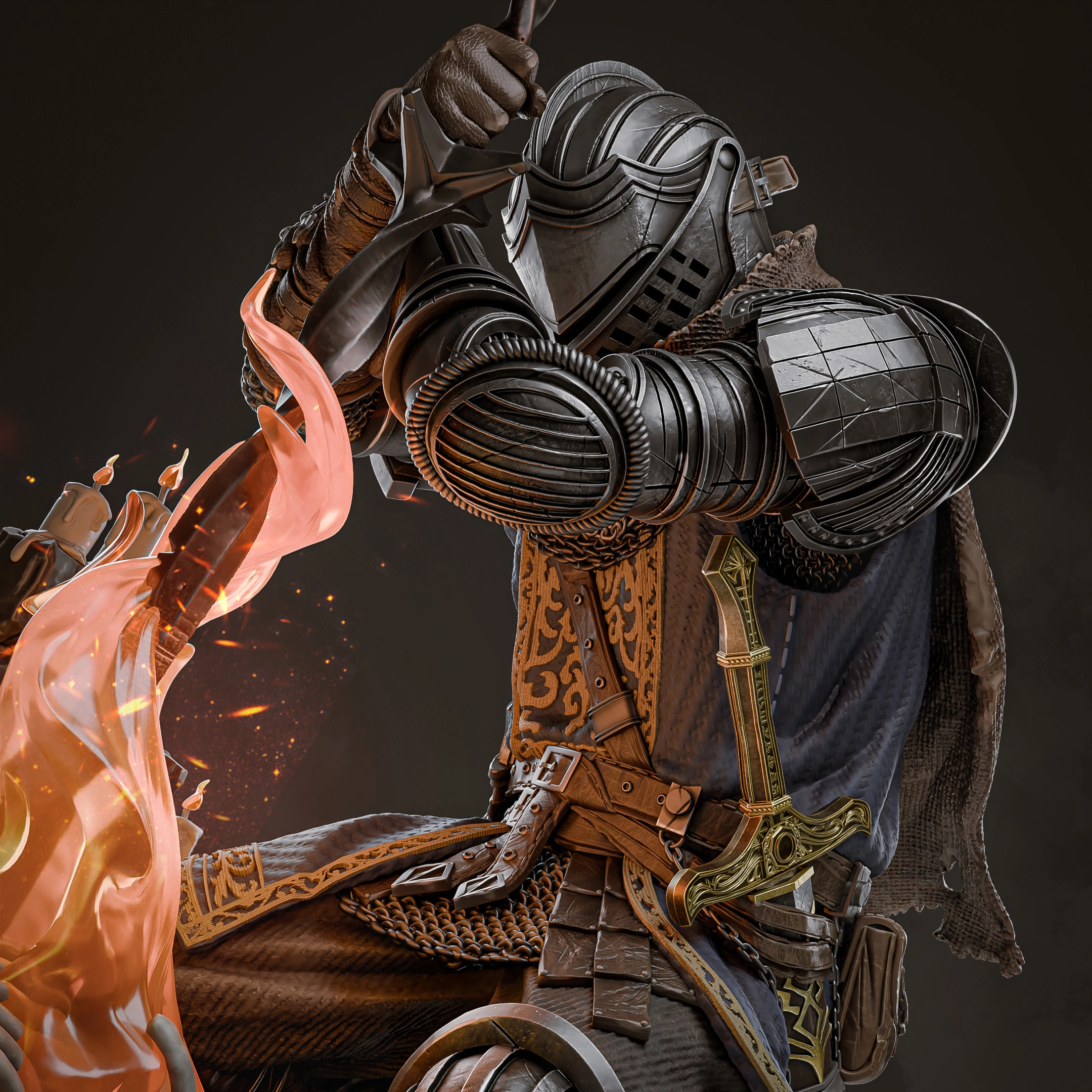 Dark Souls Oscar Action Figure