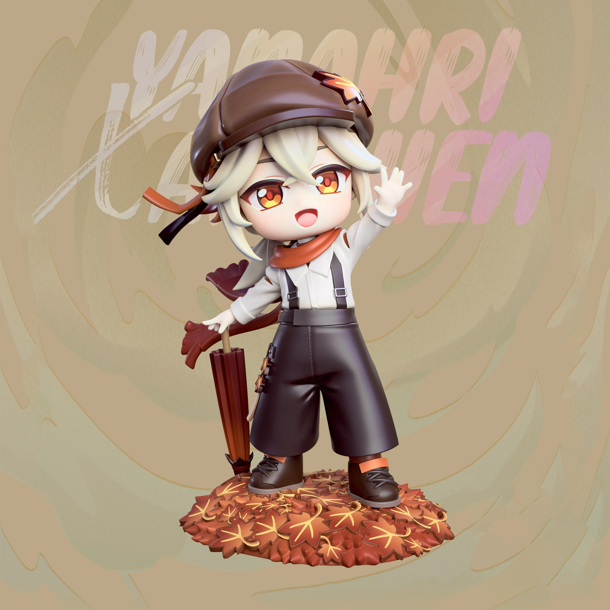 Genshin Impact Kazuha Chibi Figure