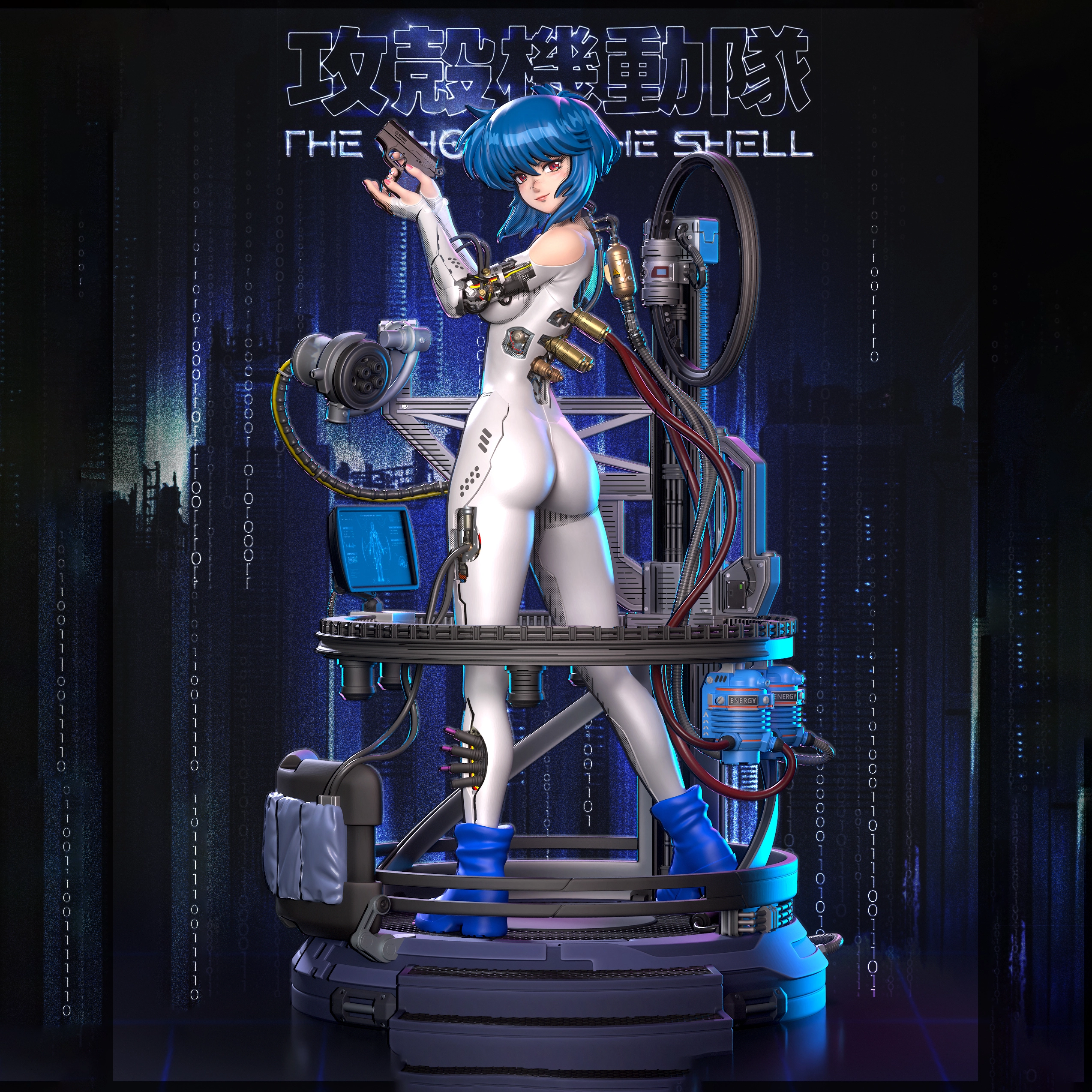 Ghost in the Shell Motoko Kusanagi Action Figure