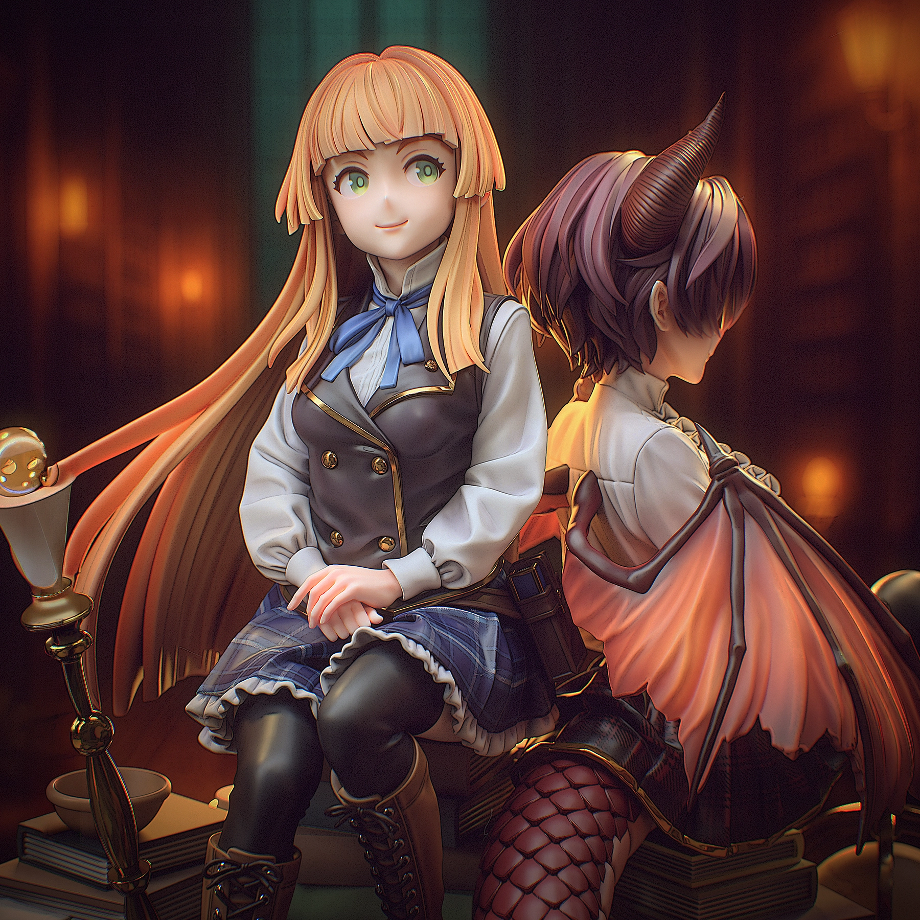 Granblue Fantasy Anne & Grea Action Figure