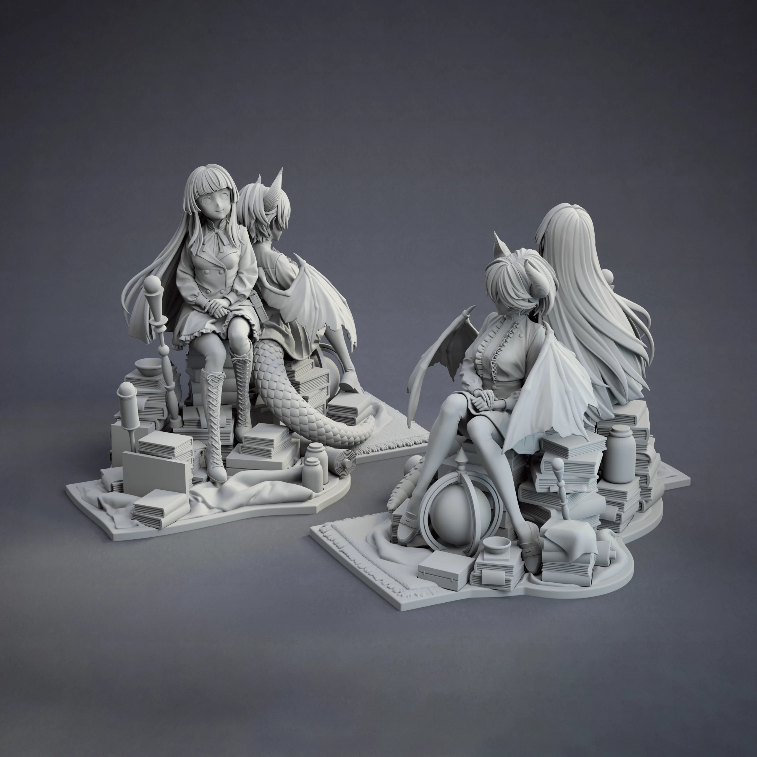 Granblue Fantasy Anne & Grea Action Figure