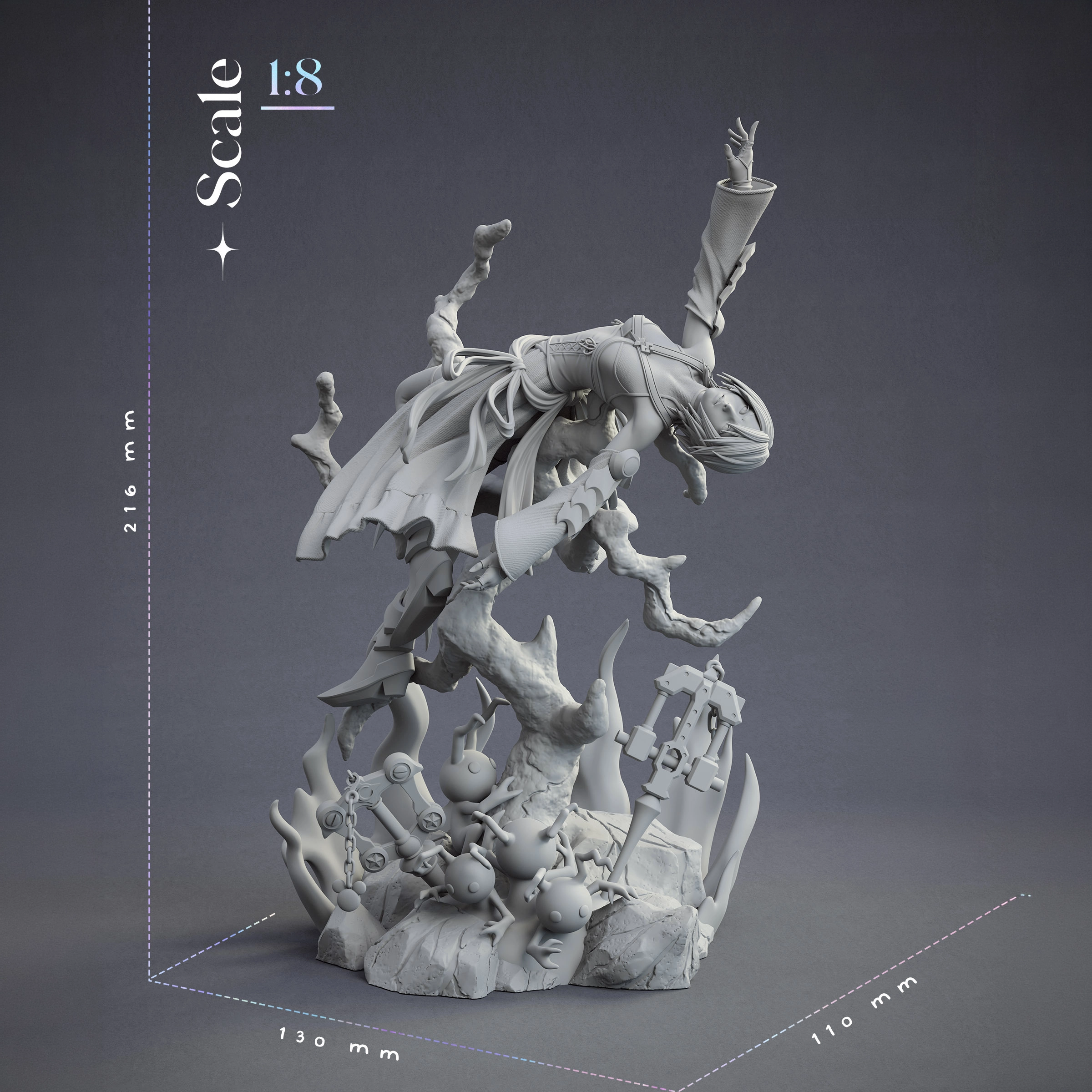 Kingdom Heart Aqua Action figure
