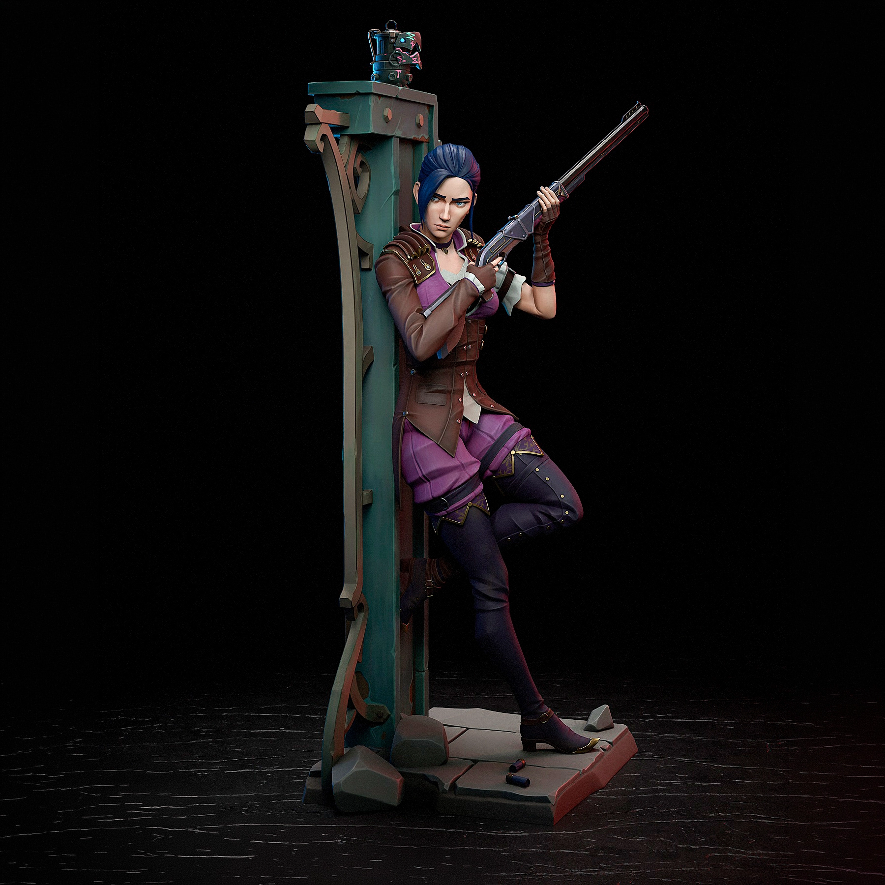 League of Legends Arcane Caitlyn Action figure