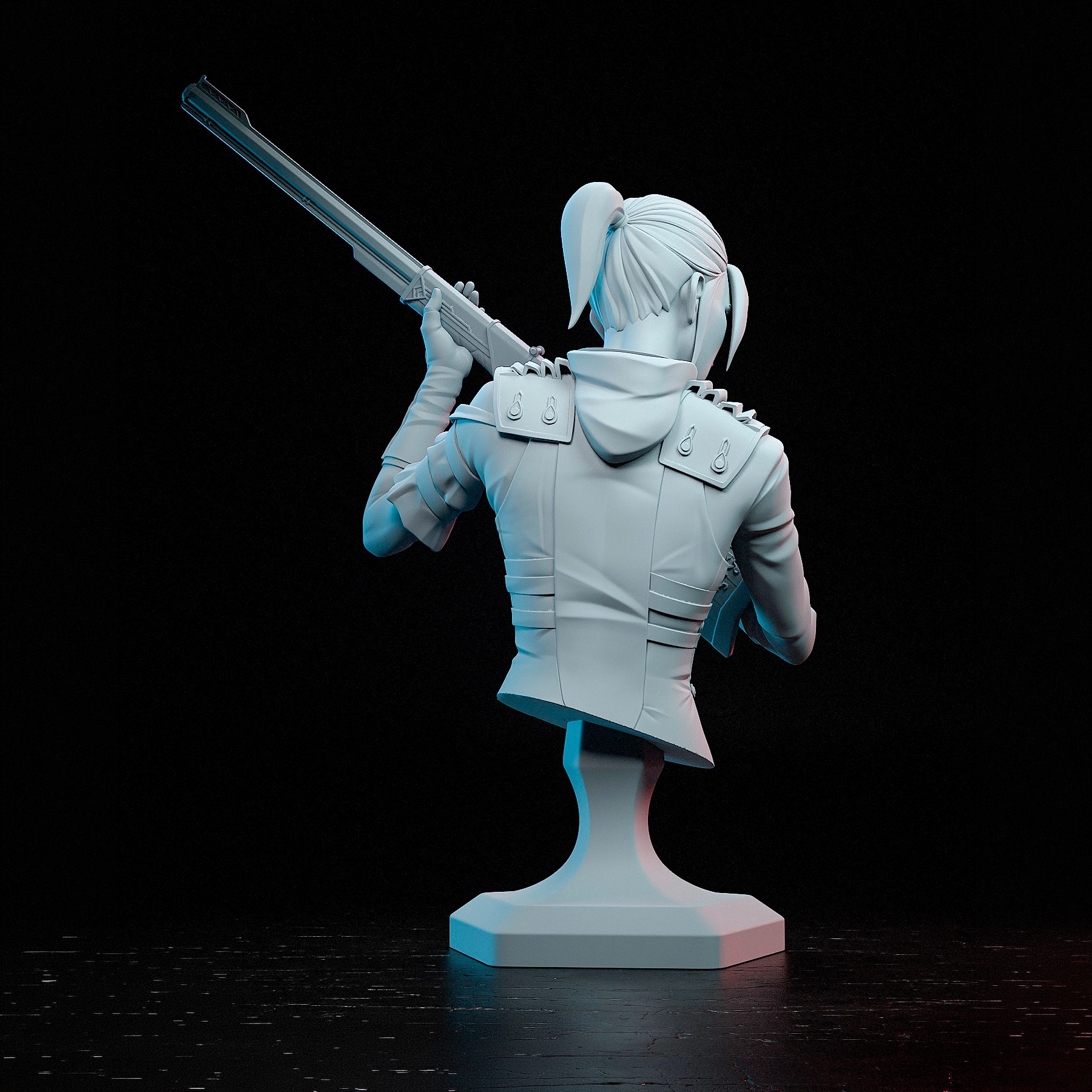 League of Legends Arcane Caitlyn Action figure