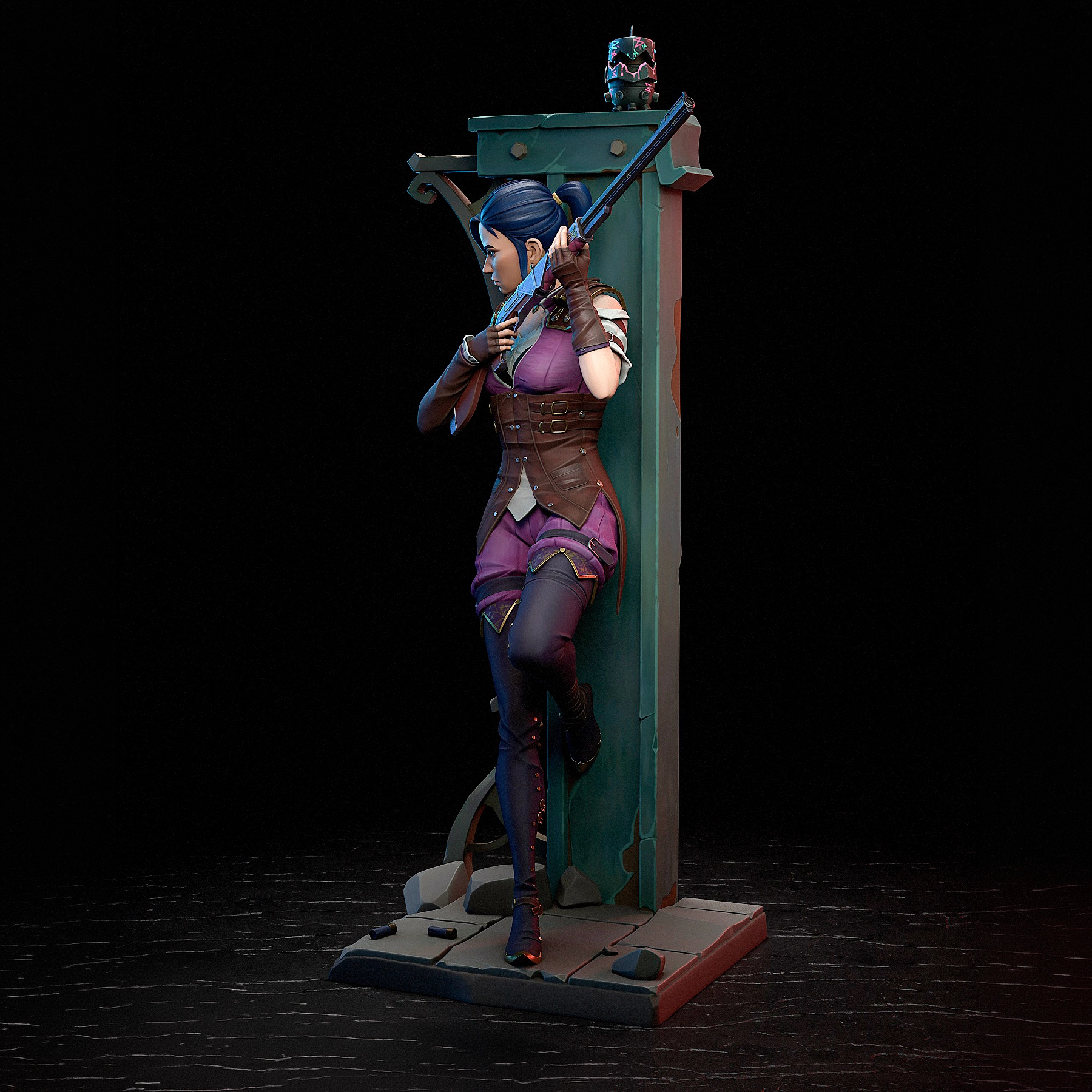 League of Legends Arcane Caitlyn Action figure