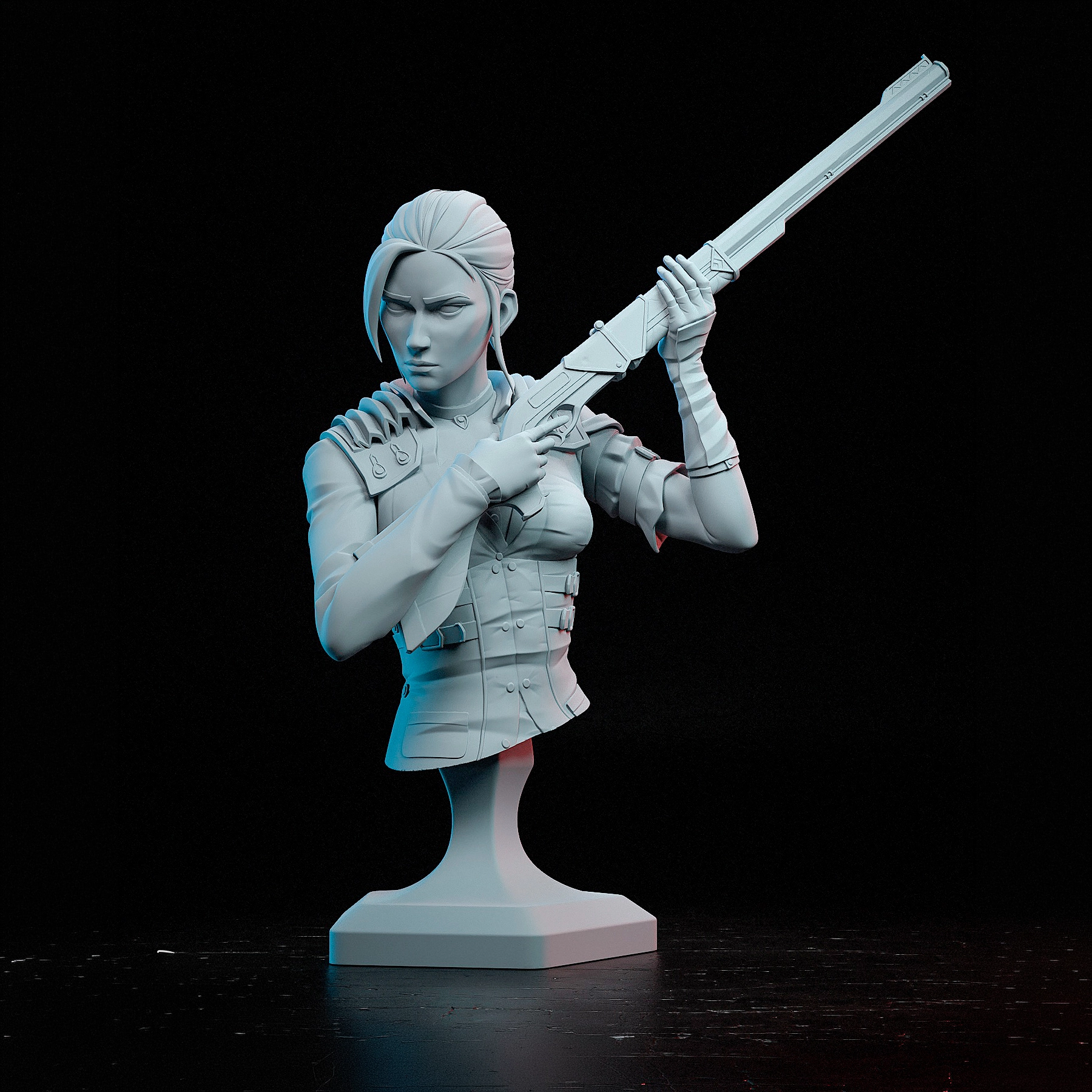 League of Legends Arcane Caitlyn Action figure