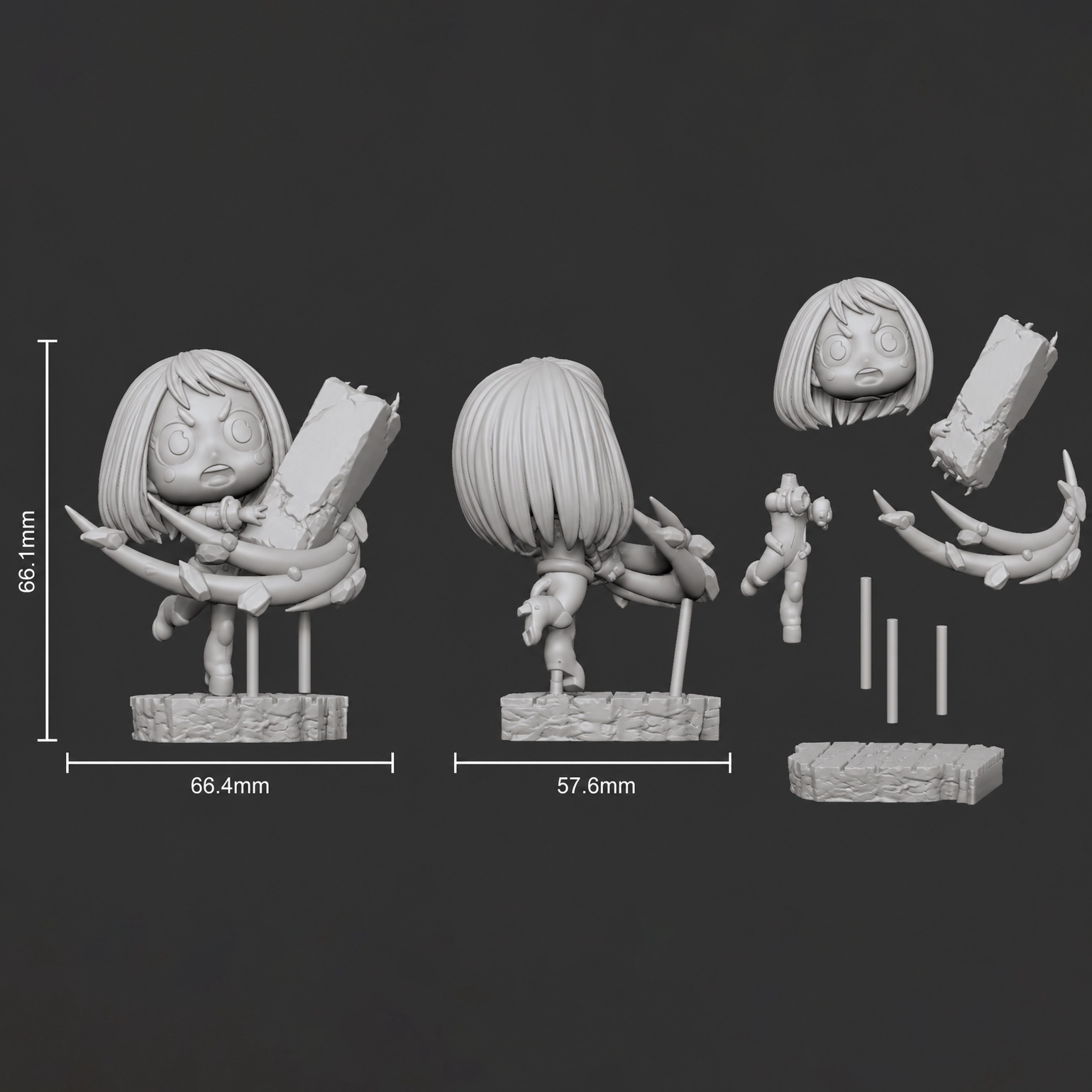 My Hero Academia Uravity Chibi Figure