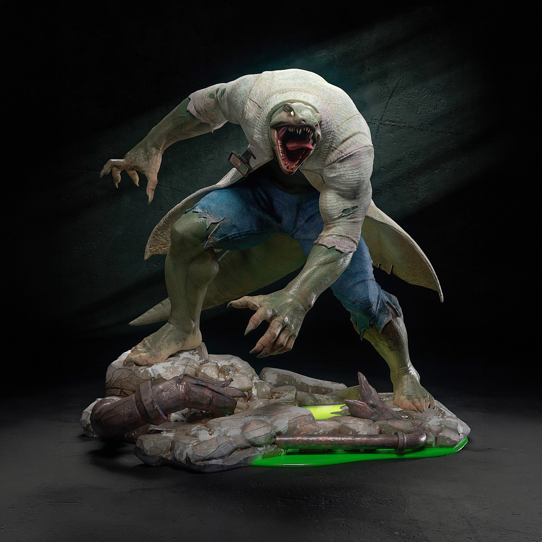 Spider-Man lizard action figure