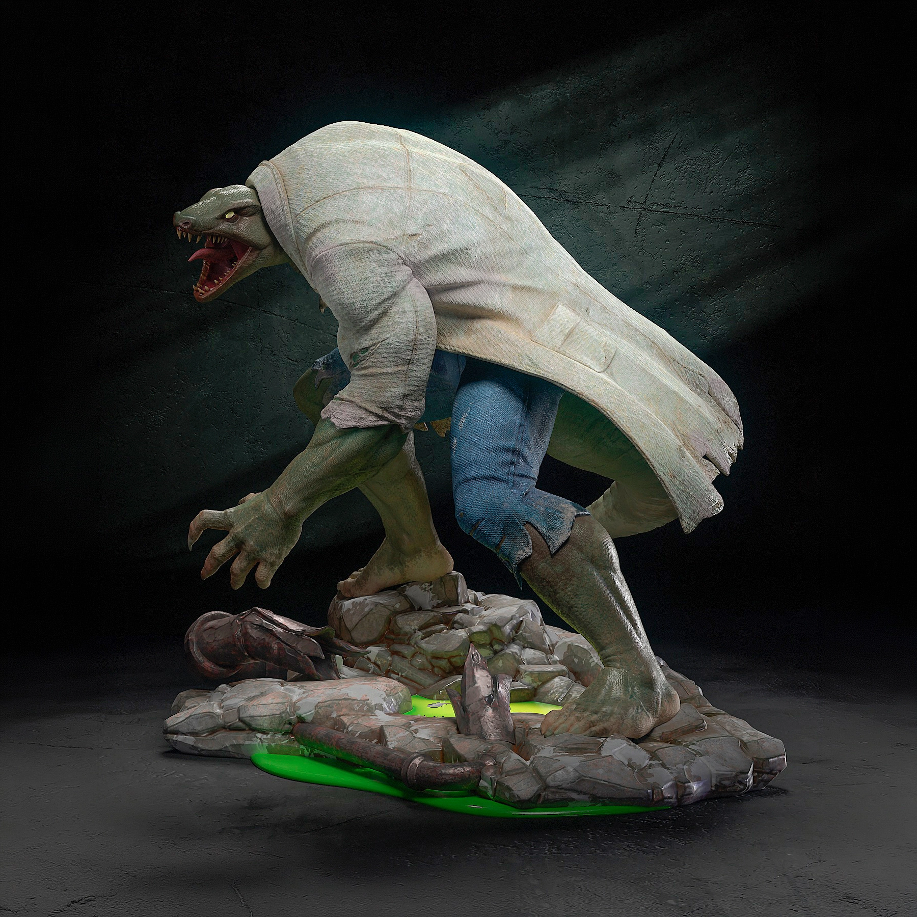 Spider-Man lizard action figure