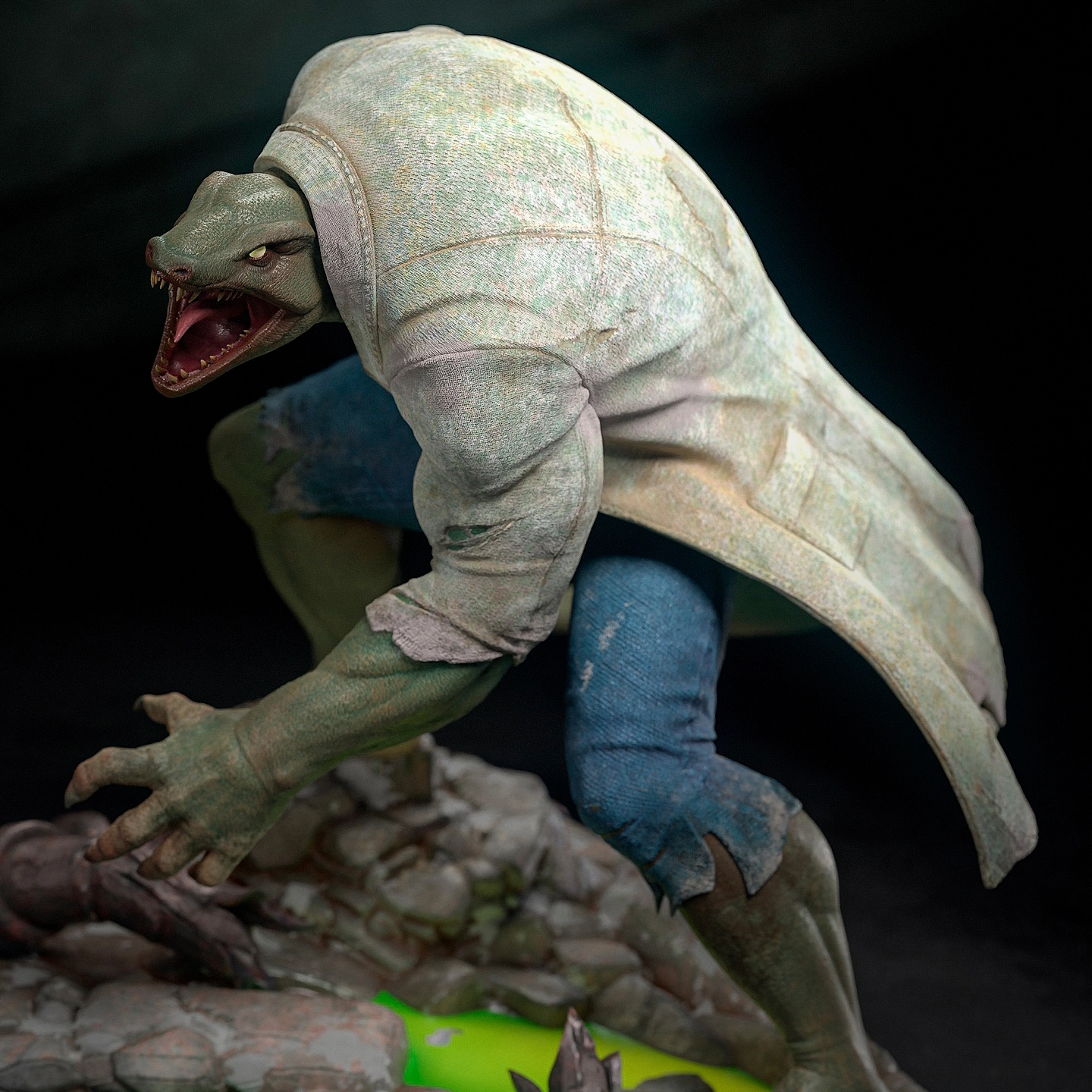 Spider-Man lizard action figure
