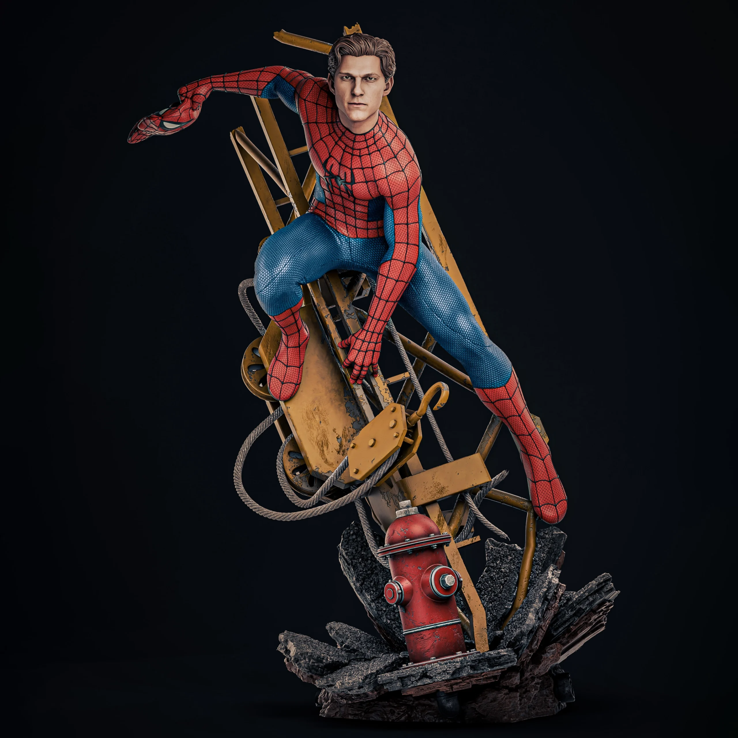 Marvel Spider-Man Tom Holland Action Figure