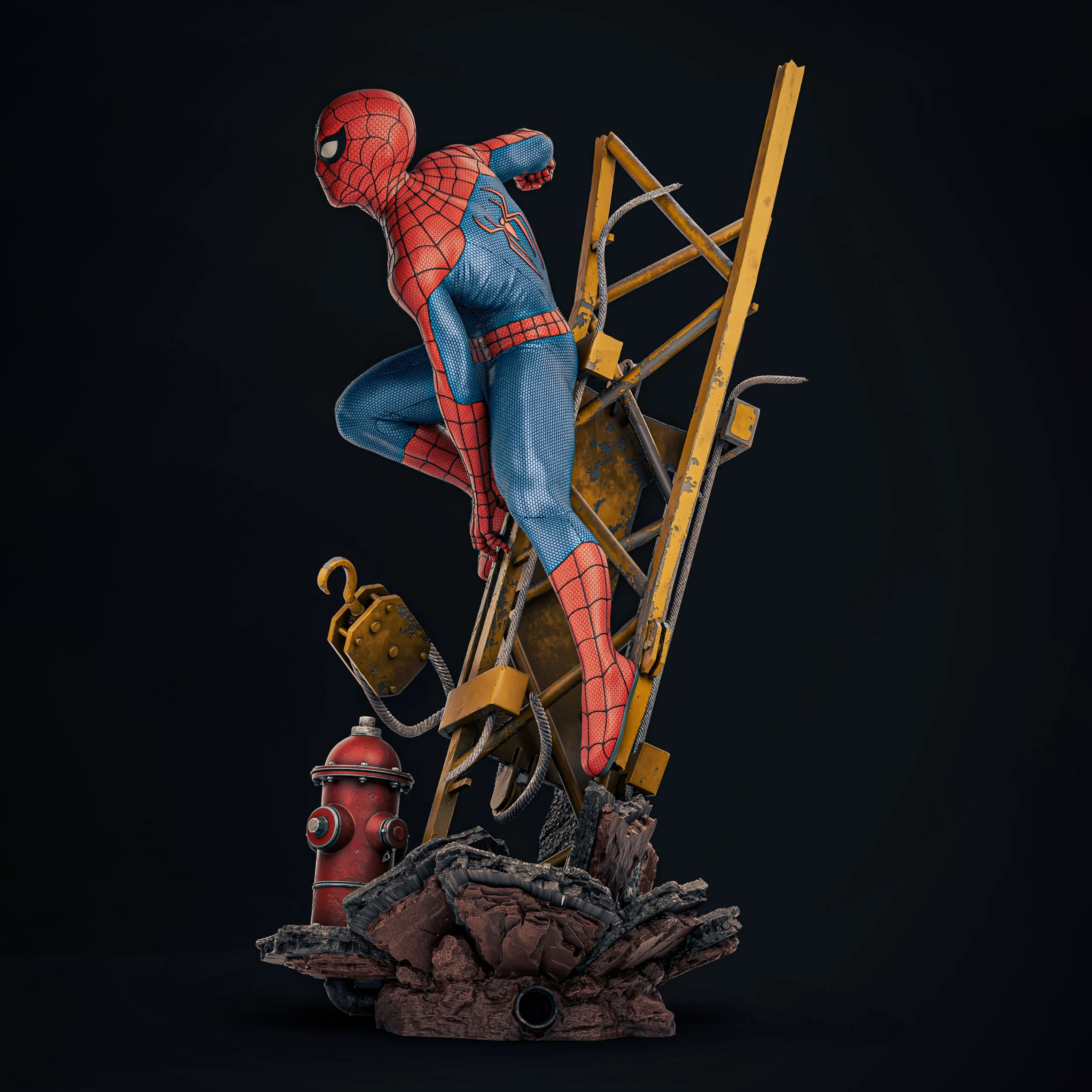 Marvel Spider-Man Tom Holland Action Figure
