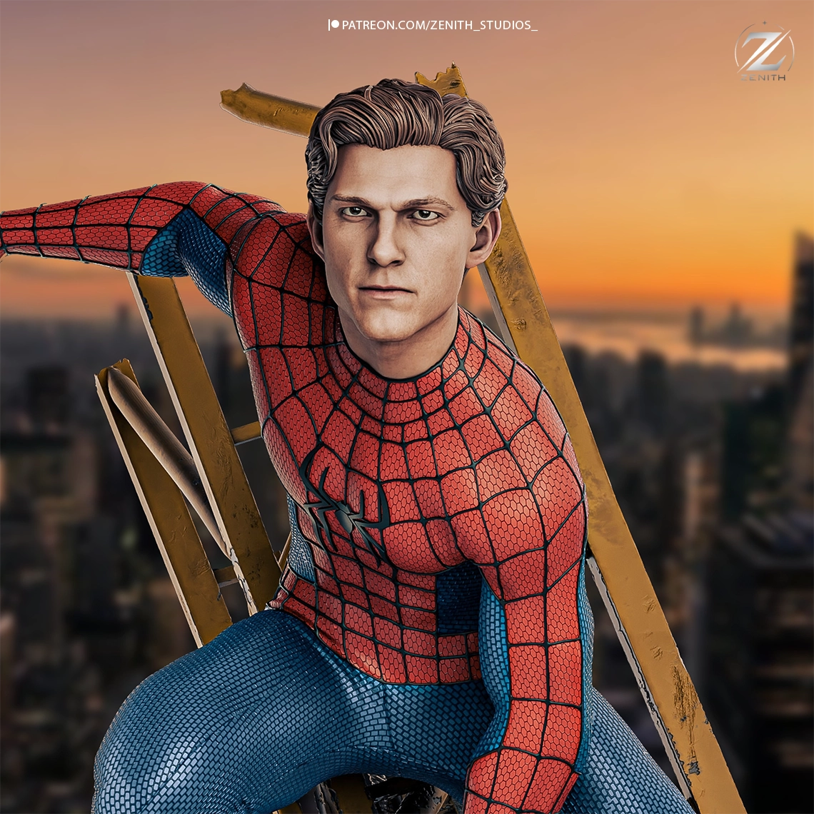 Marvel Spider-Man Tom Holland Action Figure