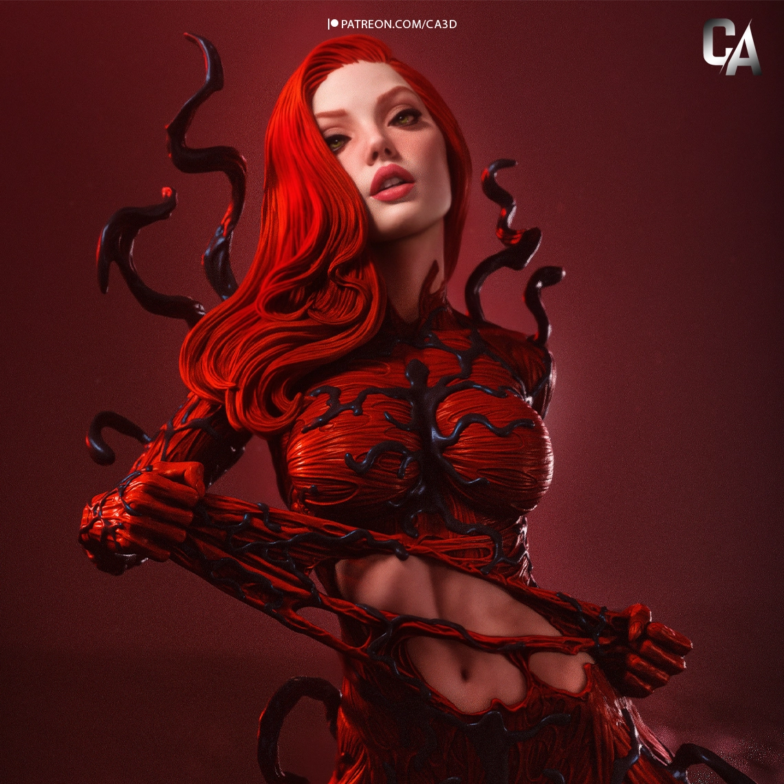 Spider-Verse Carnage Mary Jane Action figure