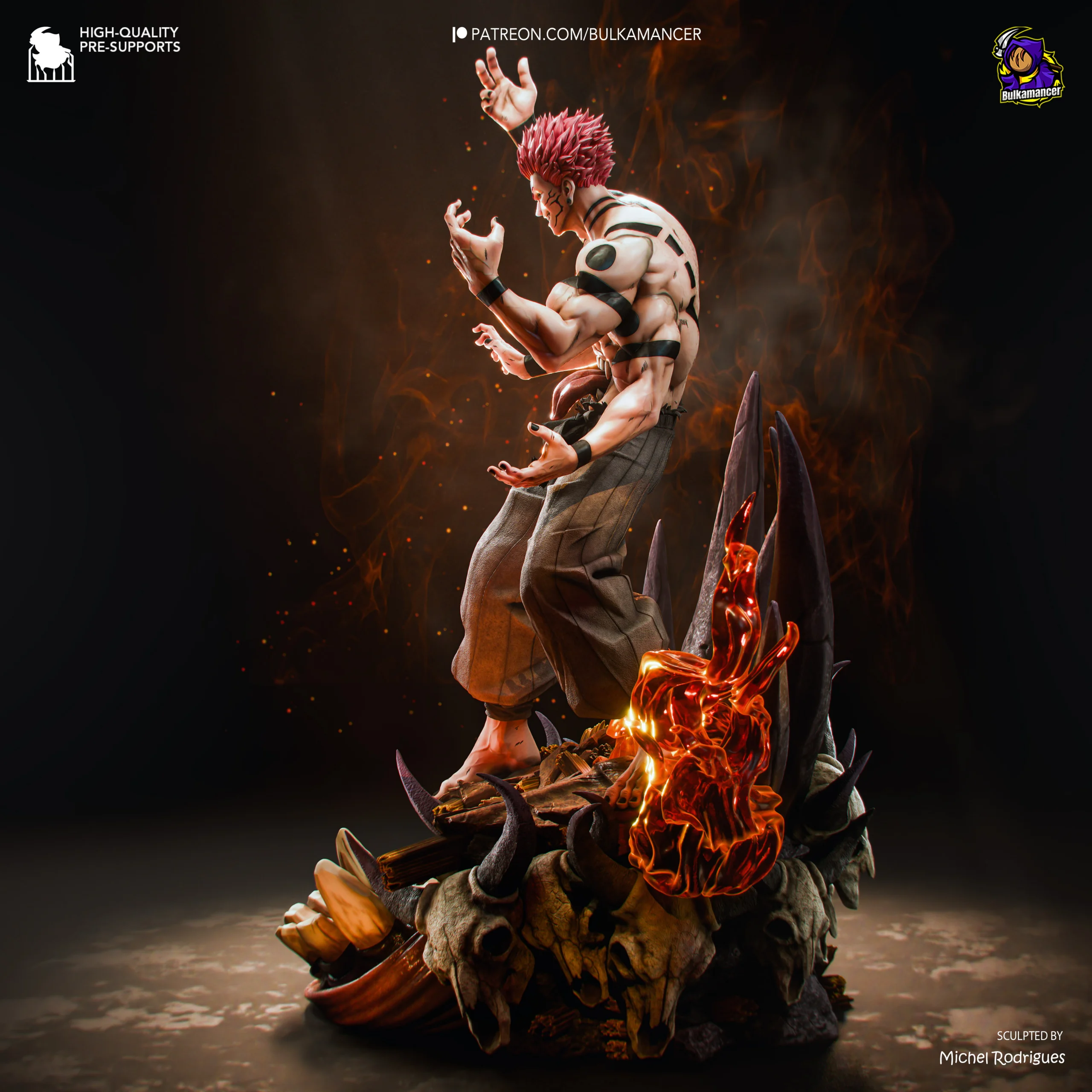 Jujutsu Kaisen – Ryomen Sukuna Action Figure - Image 5