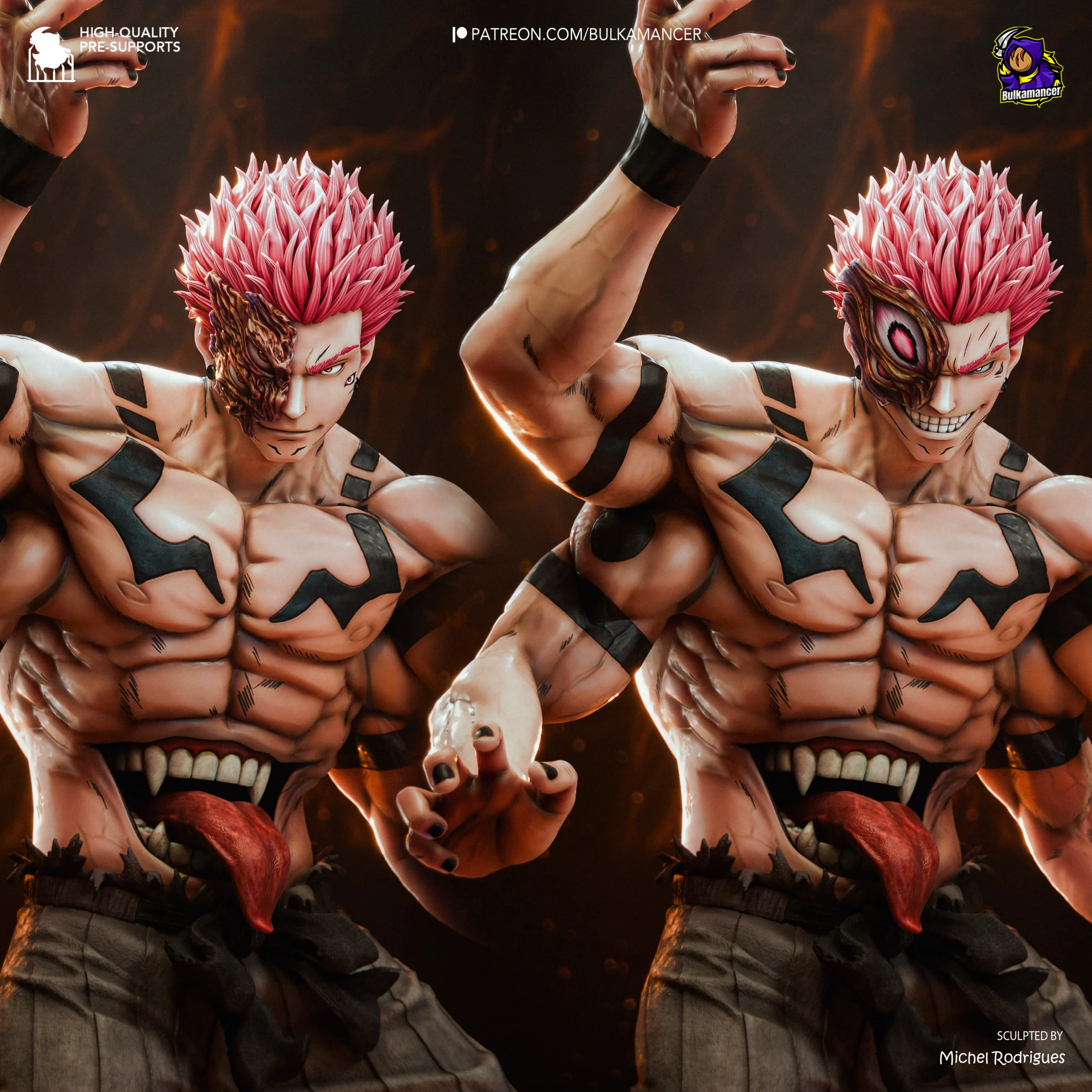 Jujutsu Kaisen – Ryomen Sukuna Action Figure - Image 2