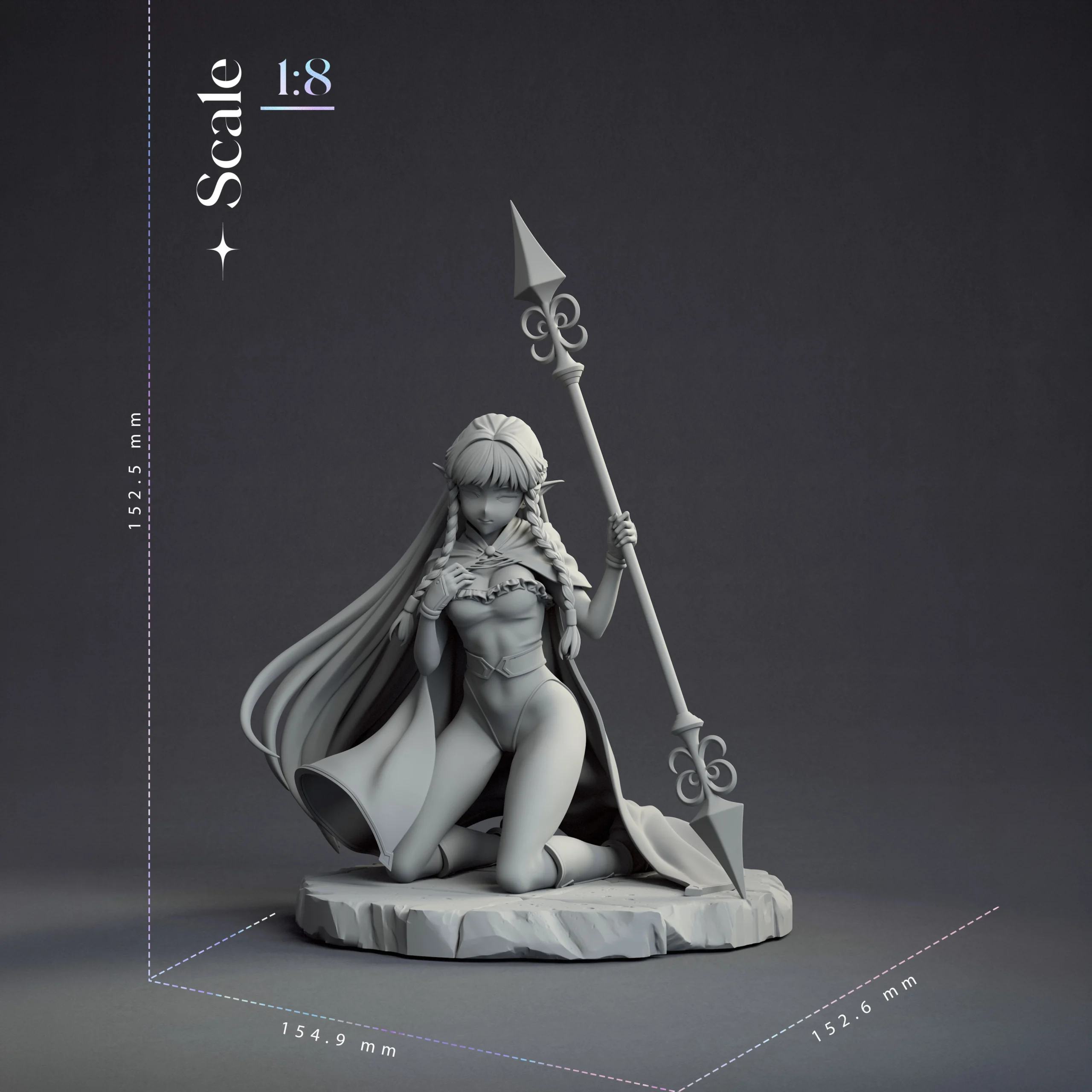 Unicorn Overlord Rosalinde Action Figure