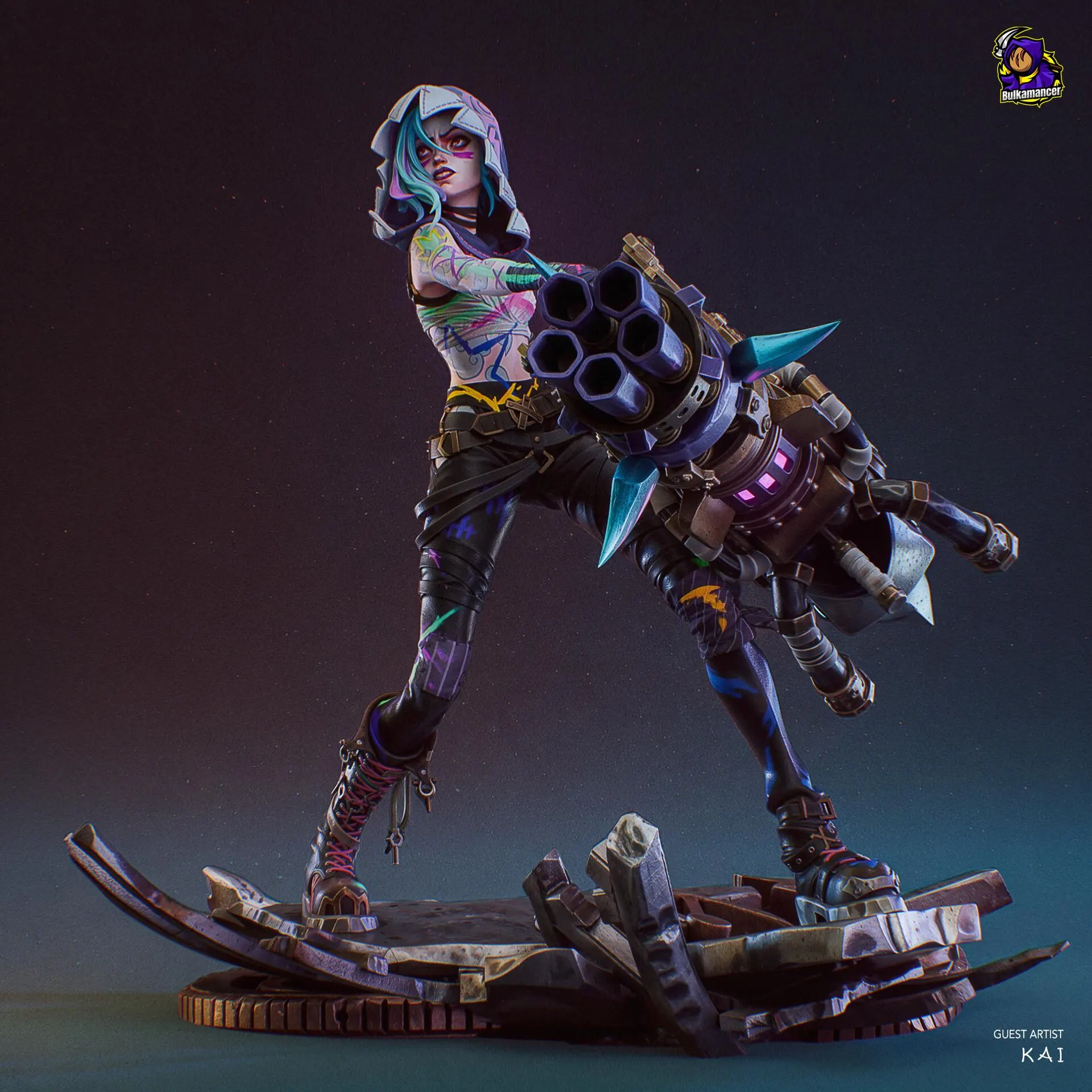 Arcane – Vi & Fractured Jinx Action Figure