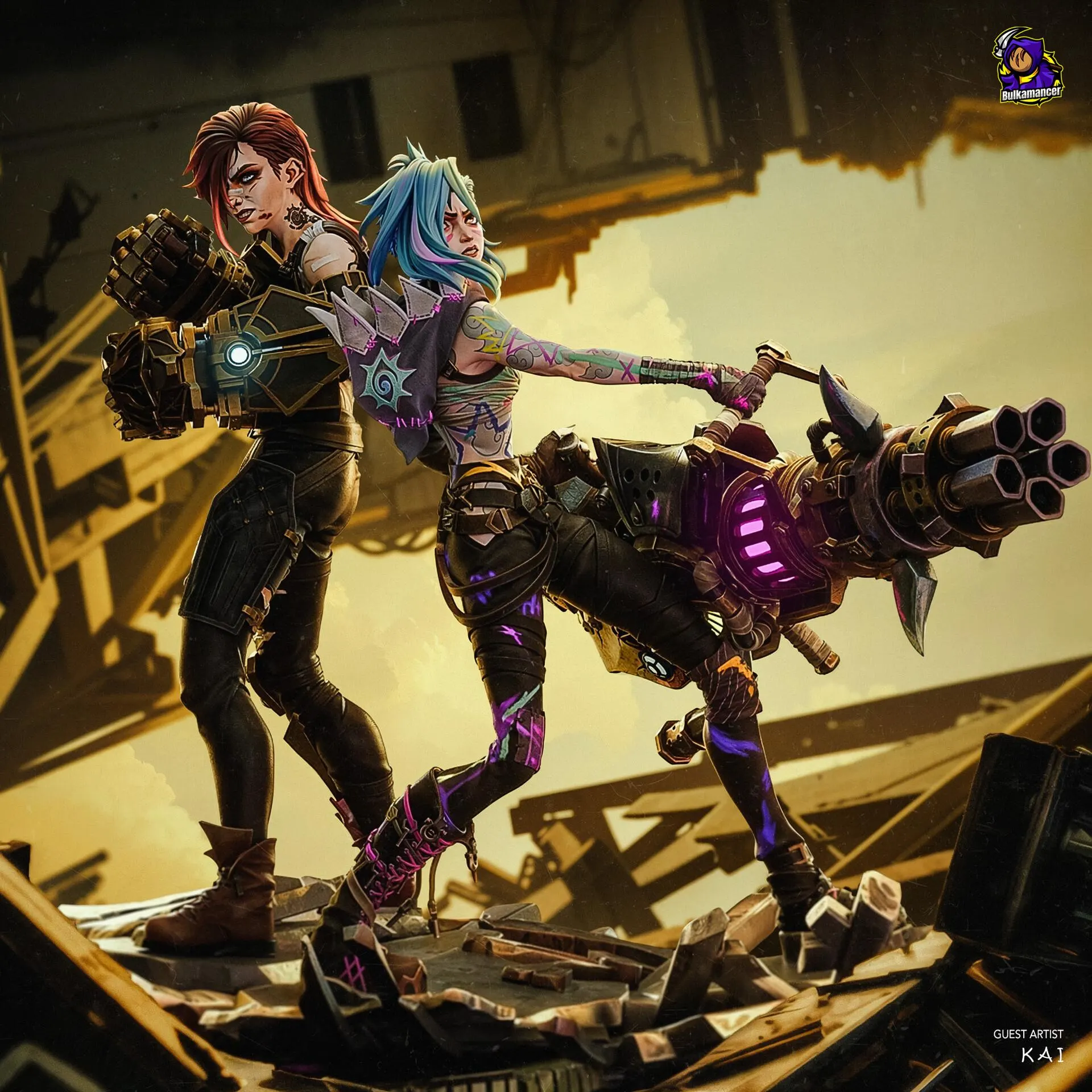 Arcane – Vi & Fractured Jinx Action Figure