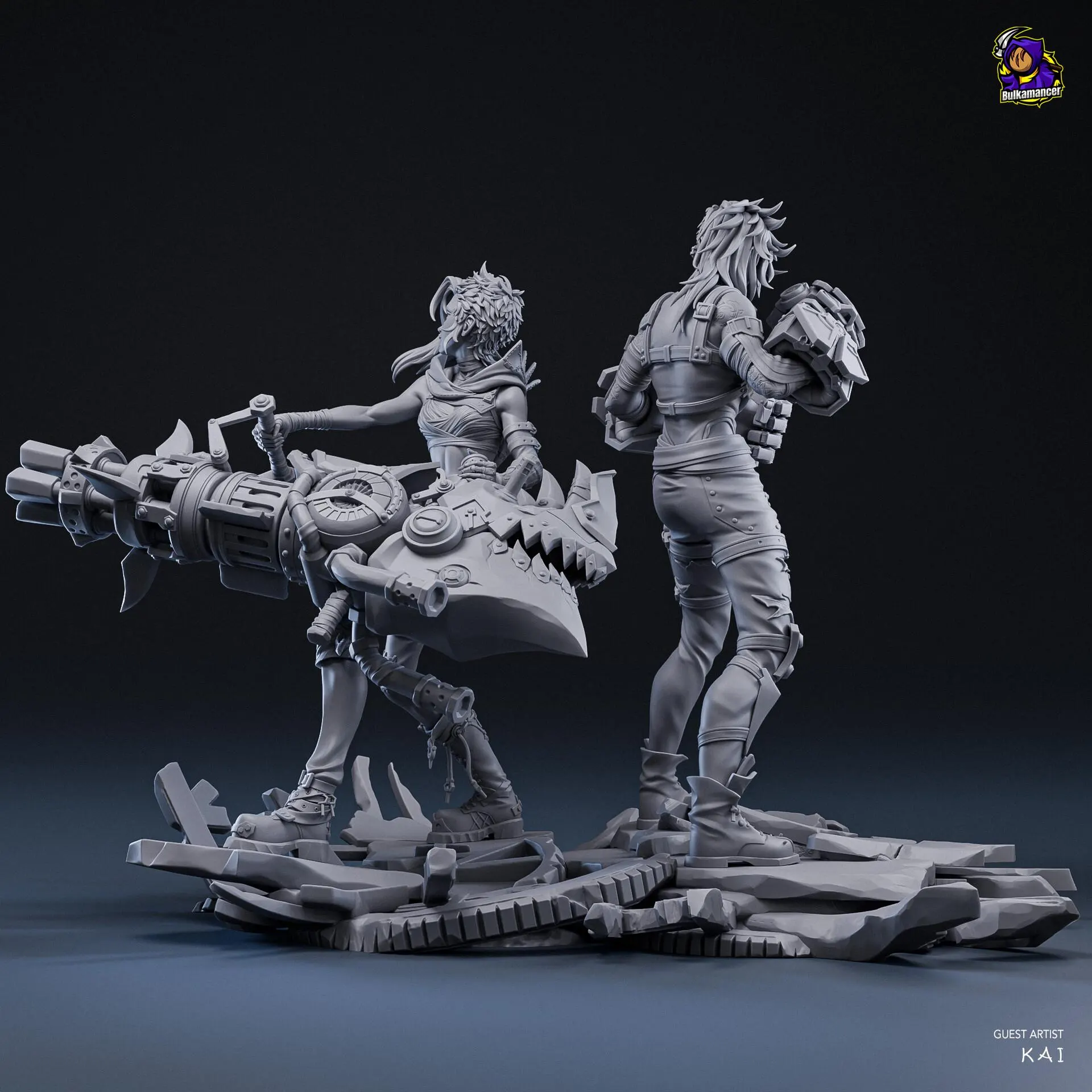 Arcane – Vi & Fractured Jinx Action Figure