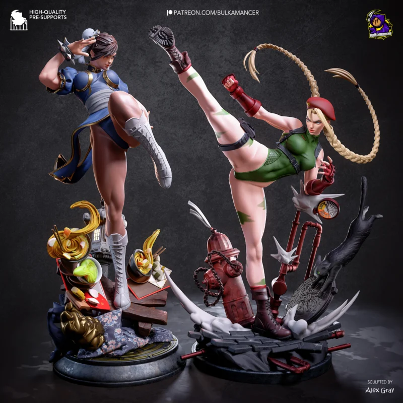 street-fighter-chun-li-cammy-action-figure-diorama