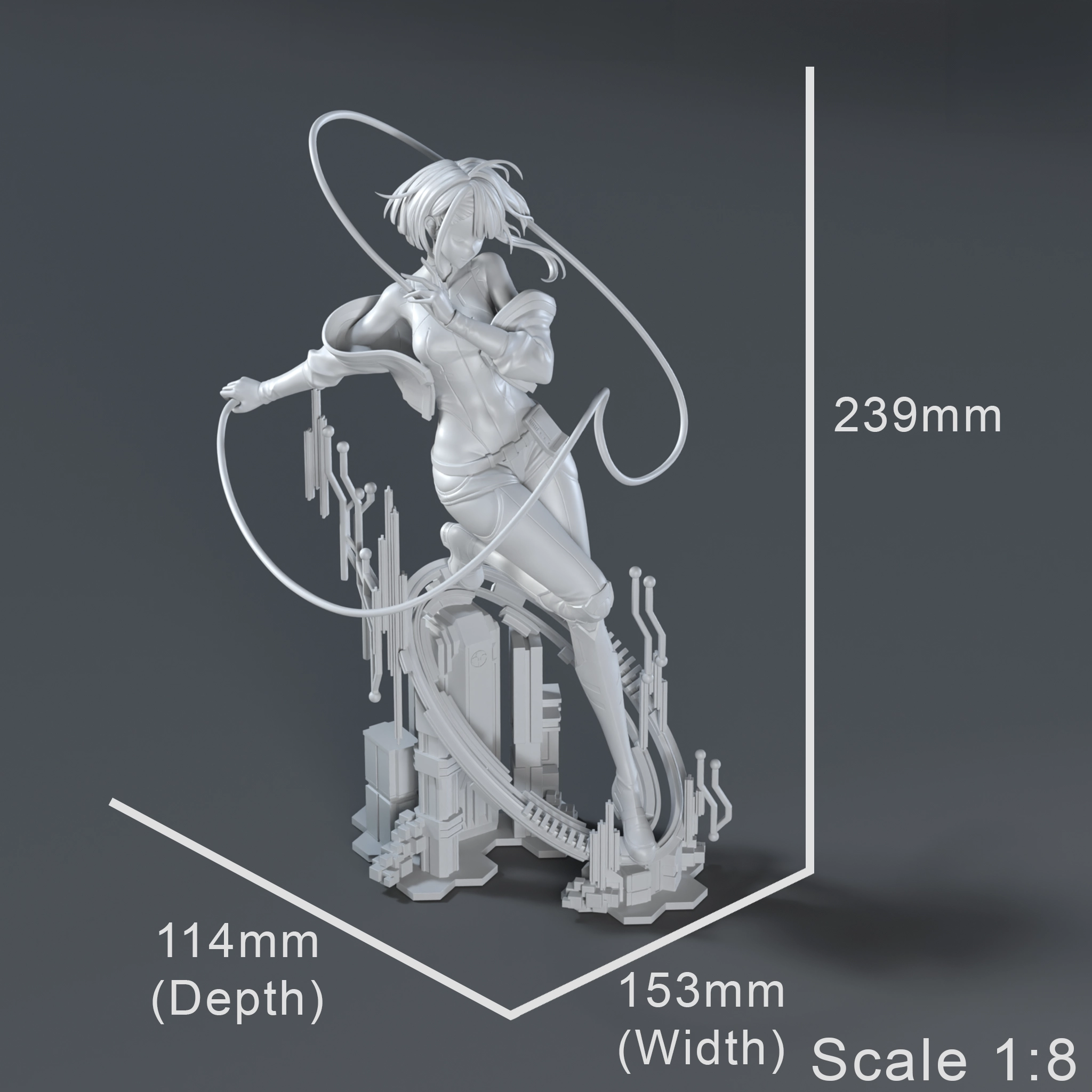 Cyberpunk: Edgerunners – Lucy Kushinada Action Figure