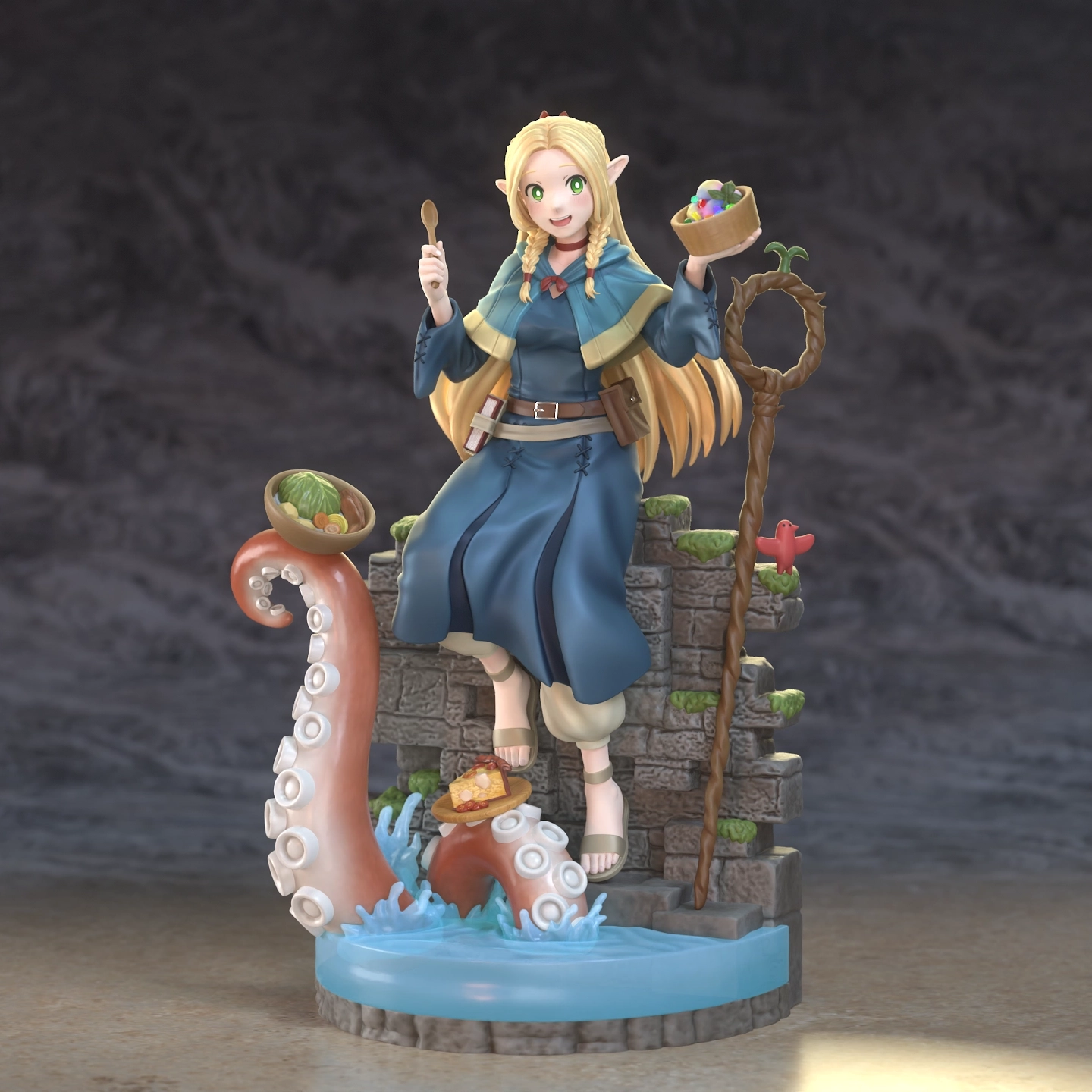 Delicious in Dungeon – Marcille Donato Action Figure