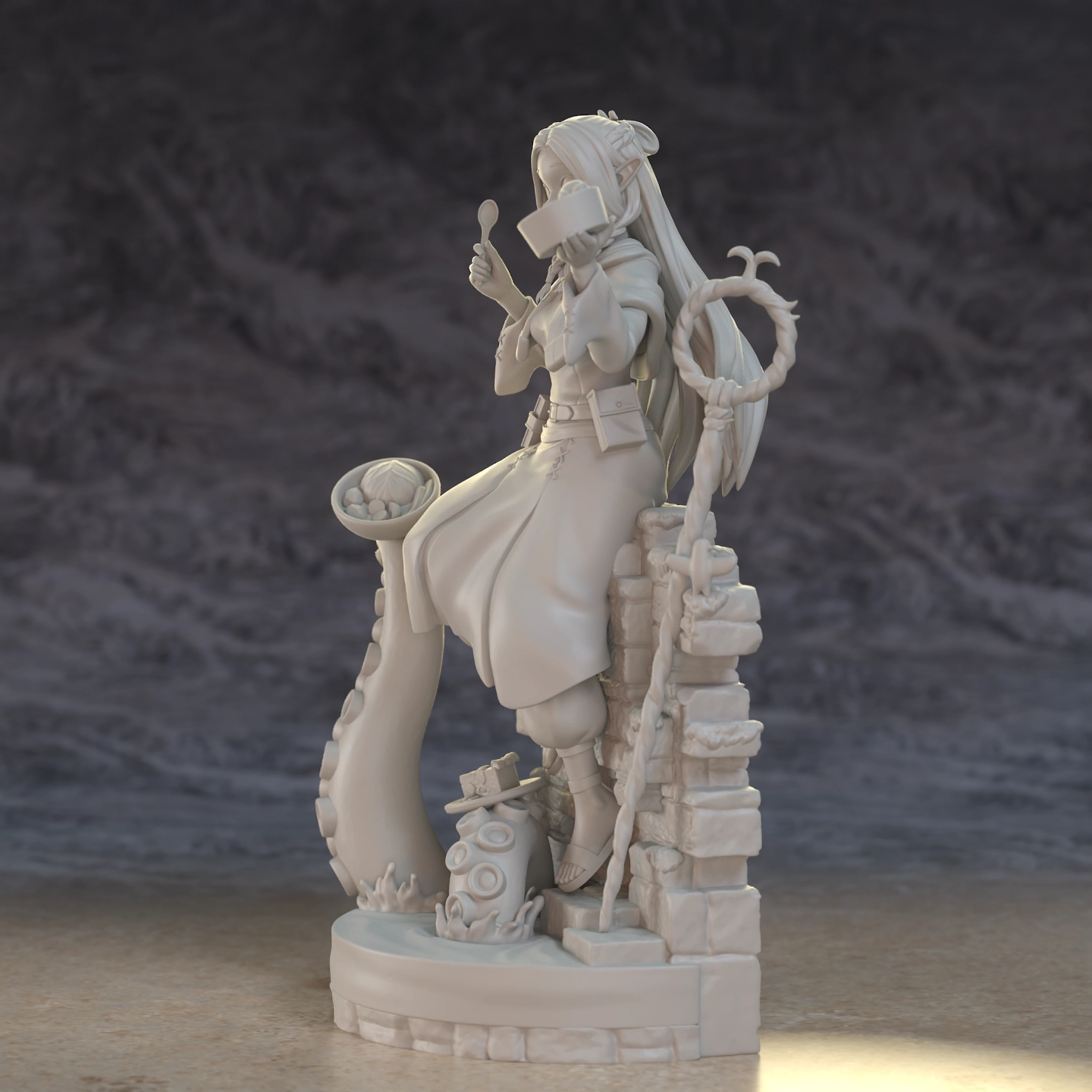 Delicious in Dungeon – Marcille Donato Action Figure