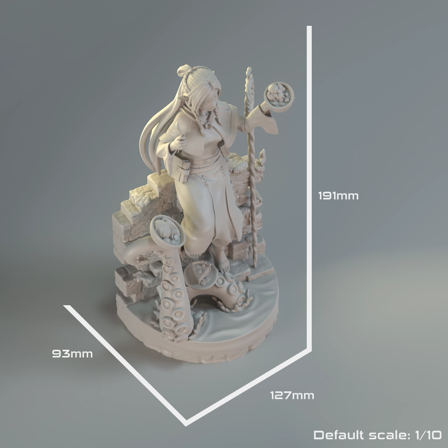 Delicious in Dungeon – Marcille Donato Action Figure