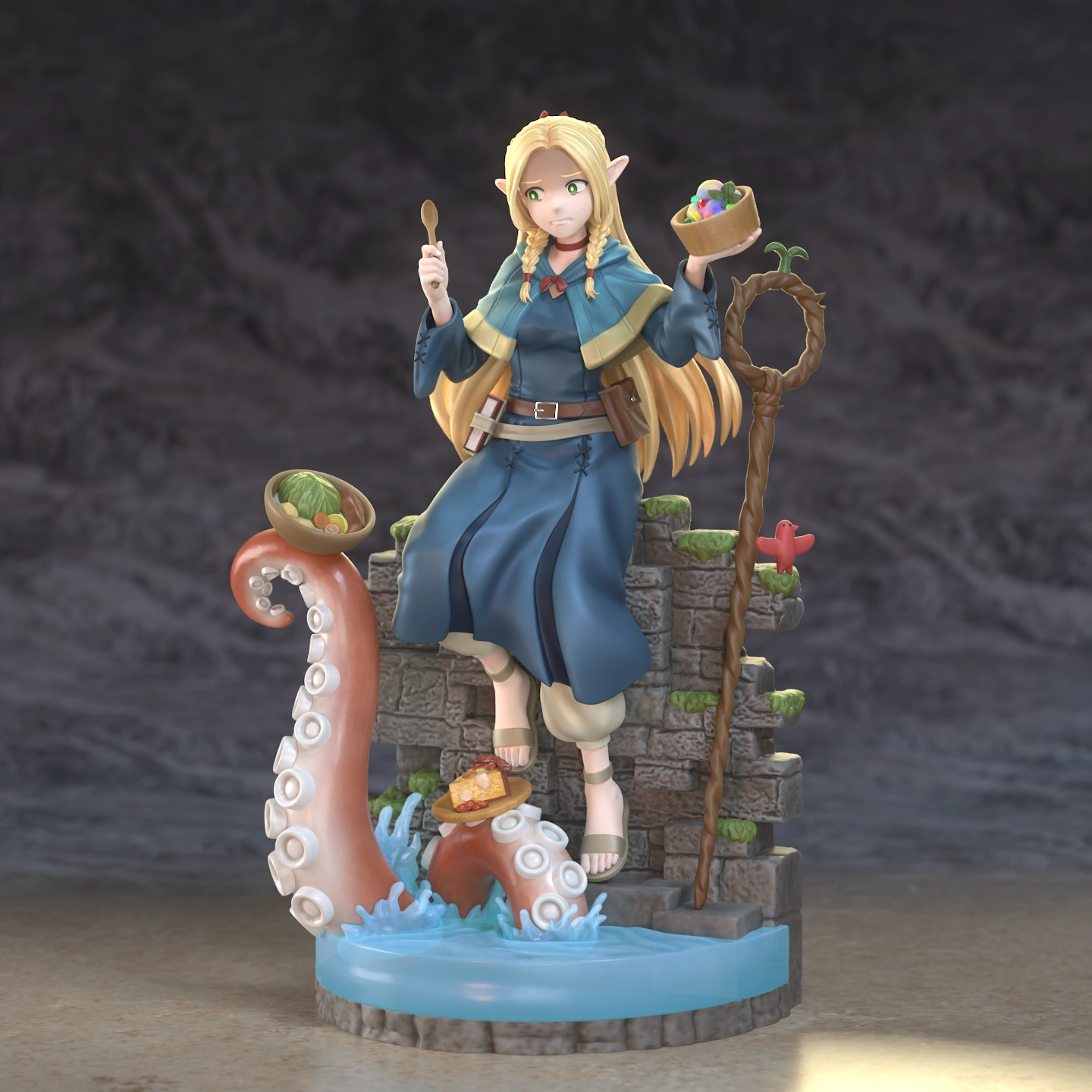 Delicious in Dungeon – Marcille Donato Action Figure