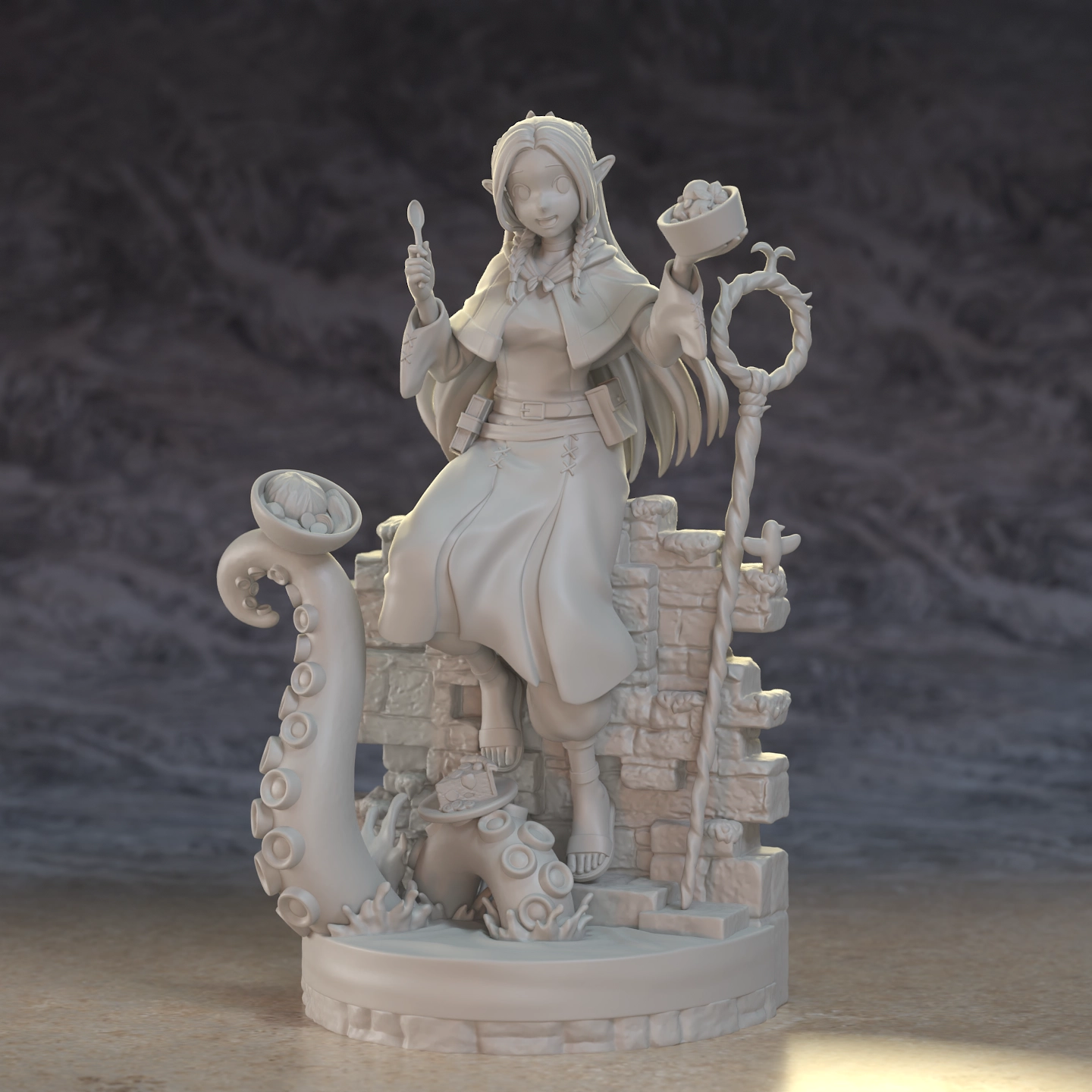 Delicious in Dungeon – Marcille Donato Action Figure