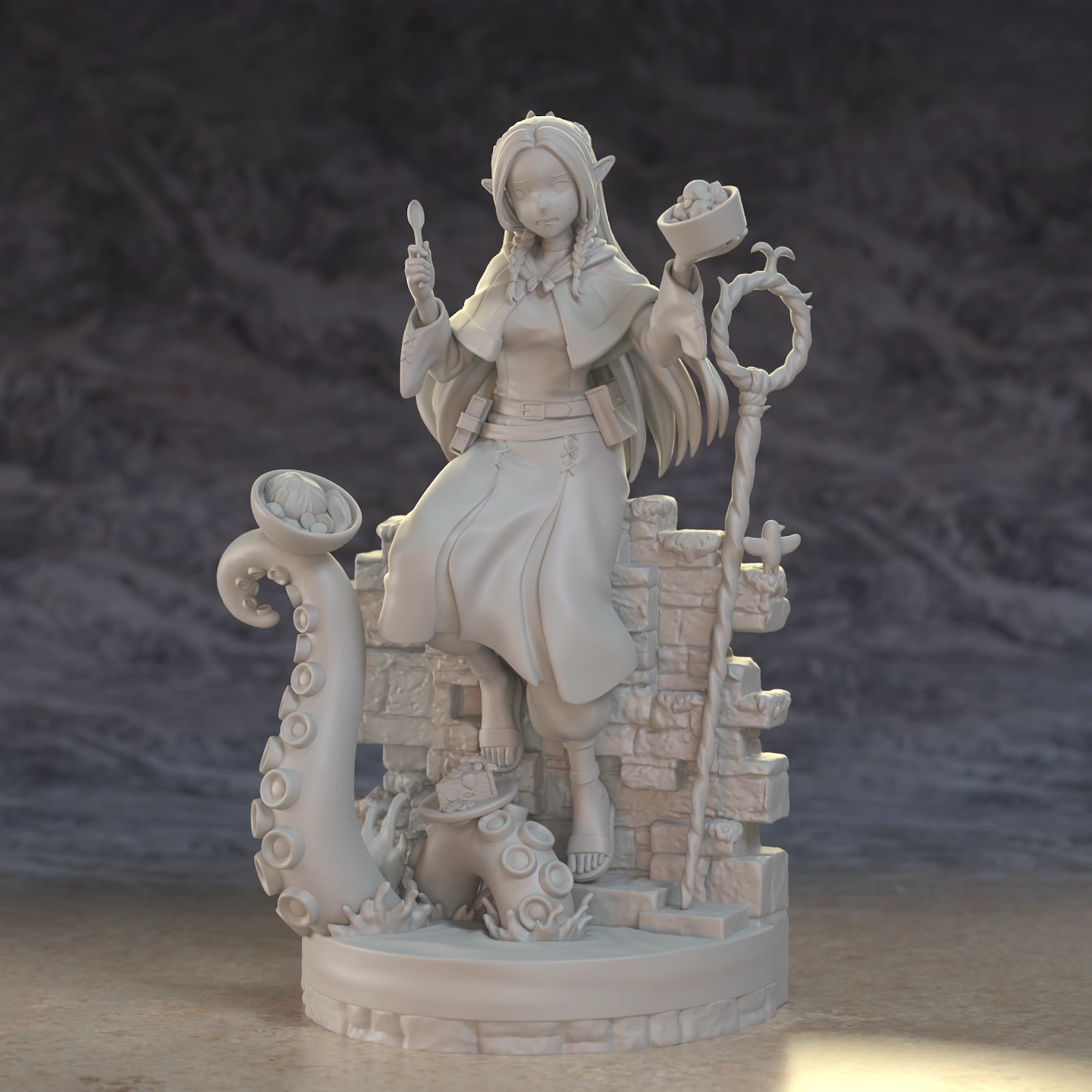 Delicious in Dungeon – Marcille Donato Action Figure