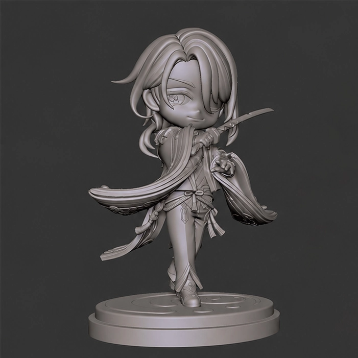 Genshin Impact Ayato Action Figure