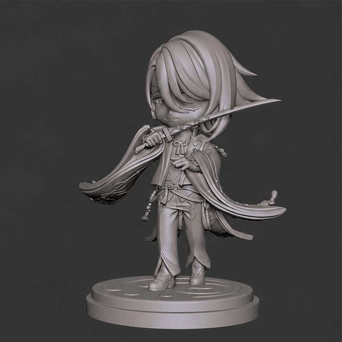 Genshin Impact Ayato Action Figure