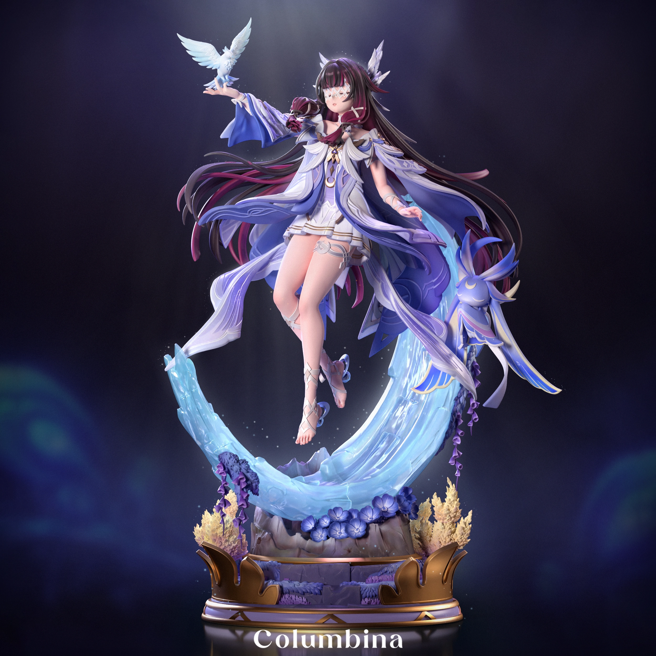 Genshin Impact Columbina Action Figure
