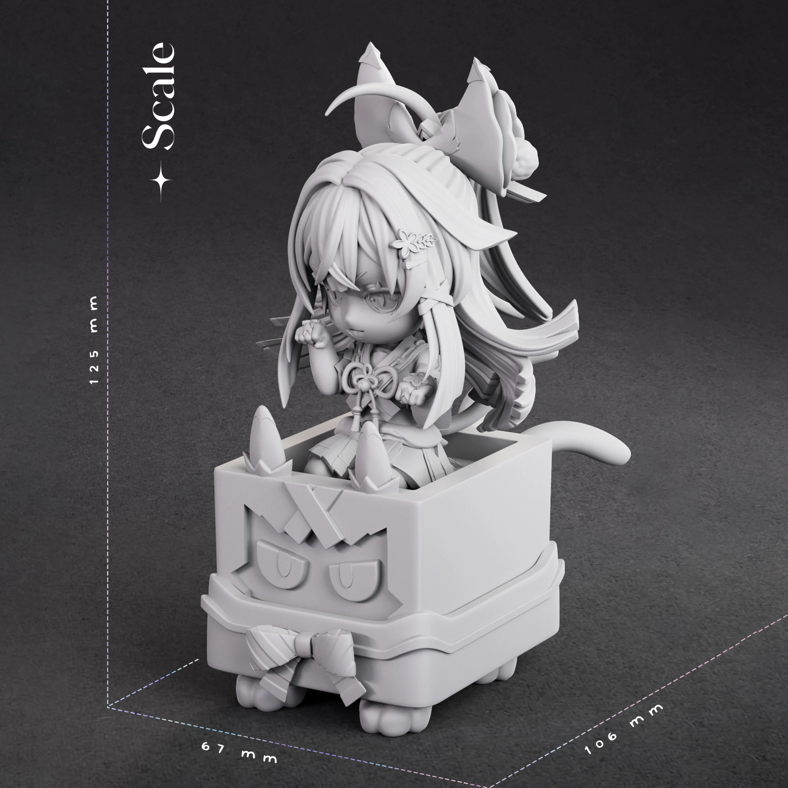 Genshin Impact Kirara Action Figure