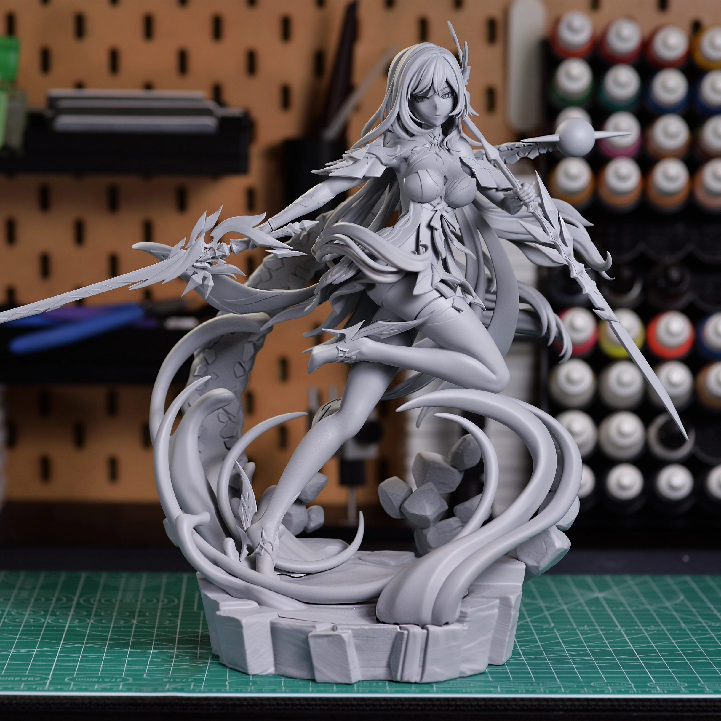 Genshin Impact Skirk Action Figure