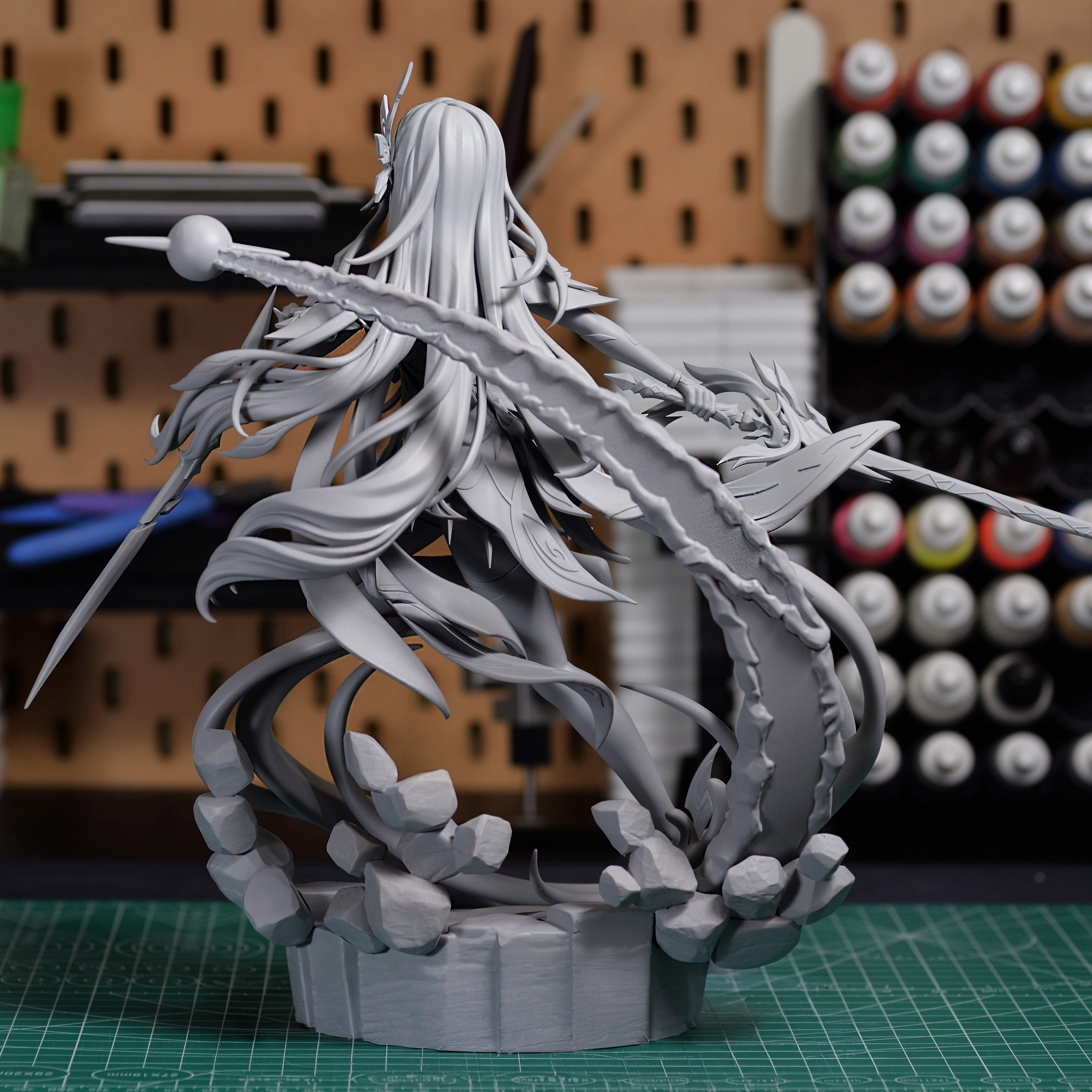 Genshin Impact Skirk Action Figure