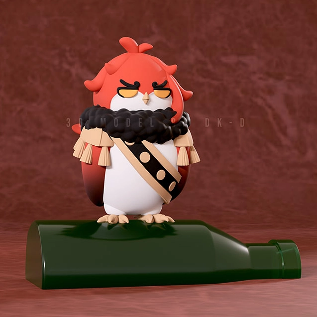 Genshin Impact Pets Chibi Figures