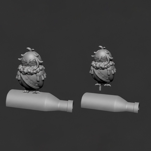 Genshin Impact Pets Chibi Figures