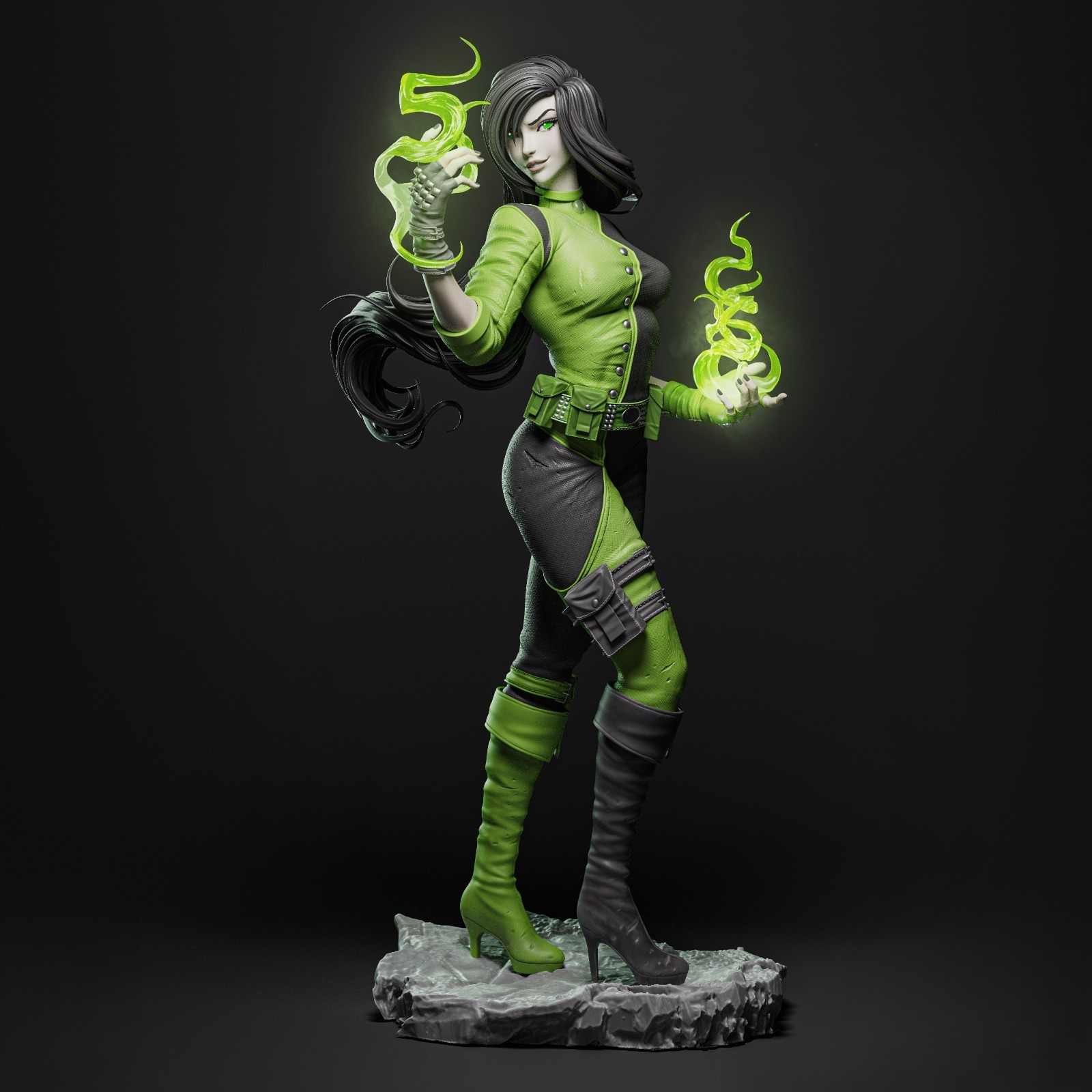 Kim Possible – Shego Action Figure