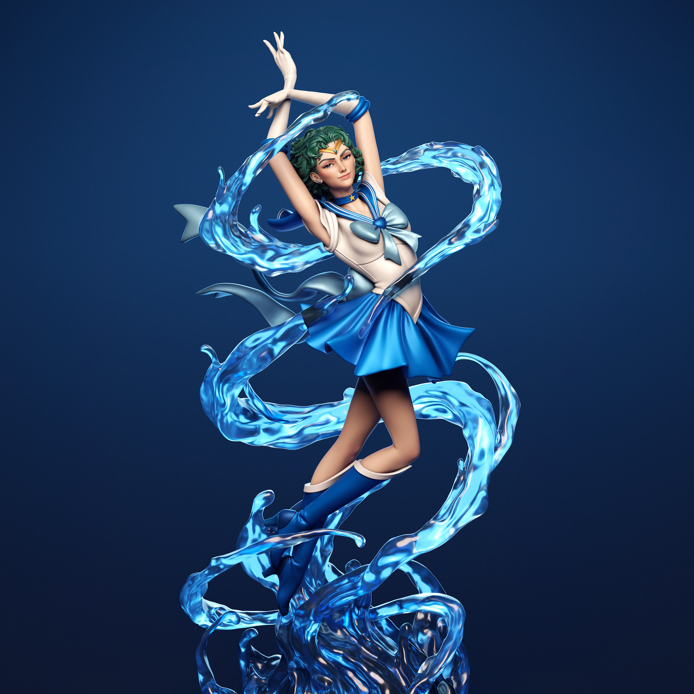 Sailor Moon – Sailor Mercury Action Figure