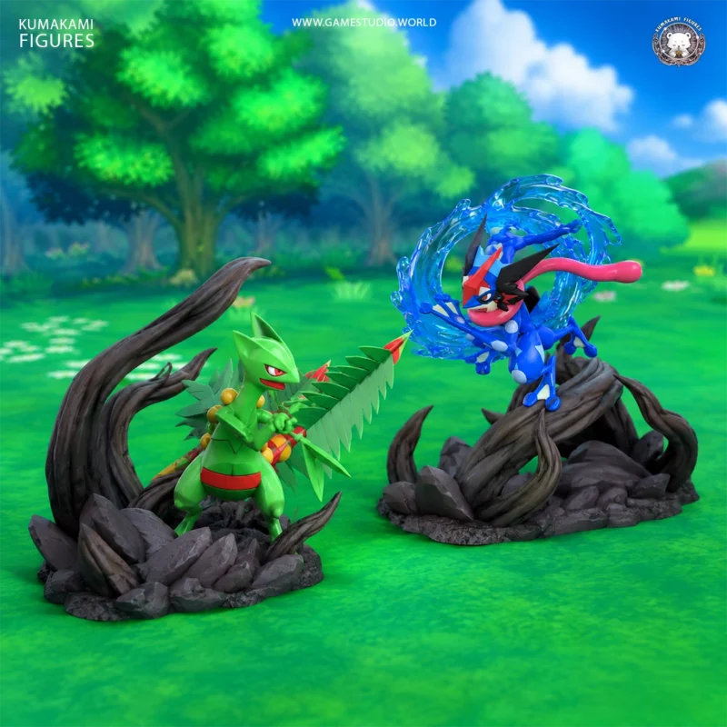 pokemon-sceptile-vs-greninja-diorama