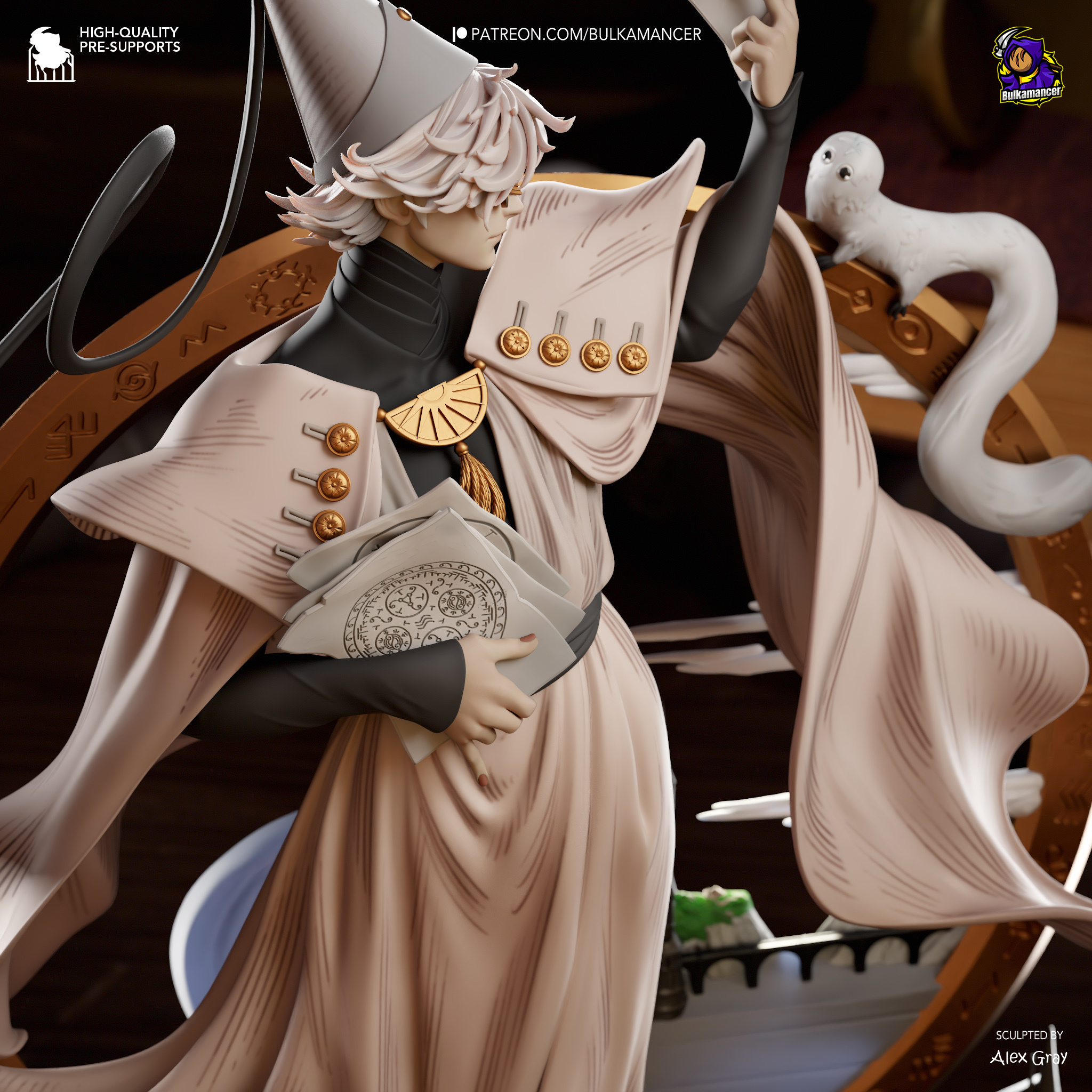 Witch Hat Atelier – Qifrey Action Figure