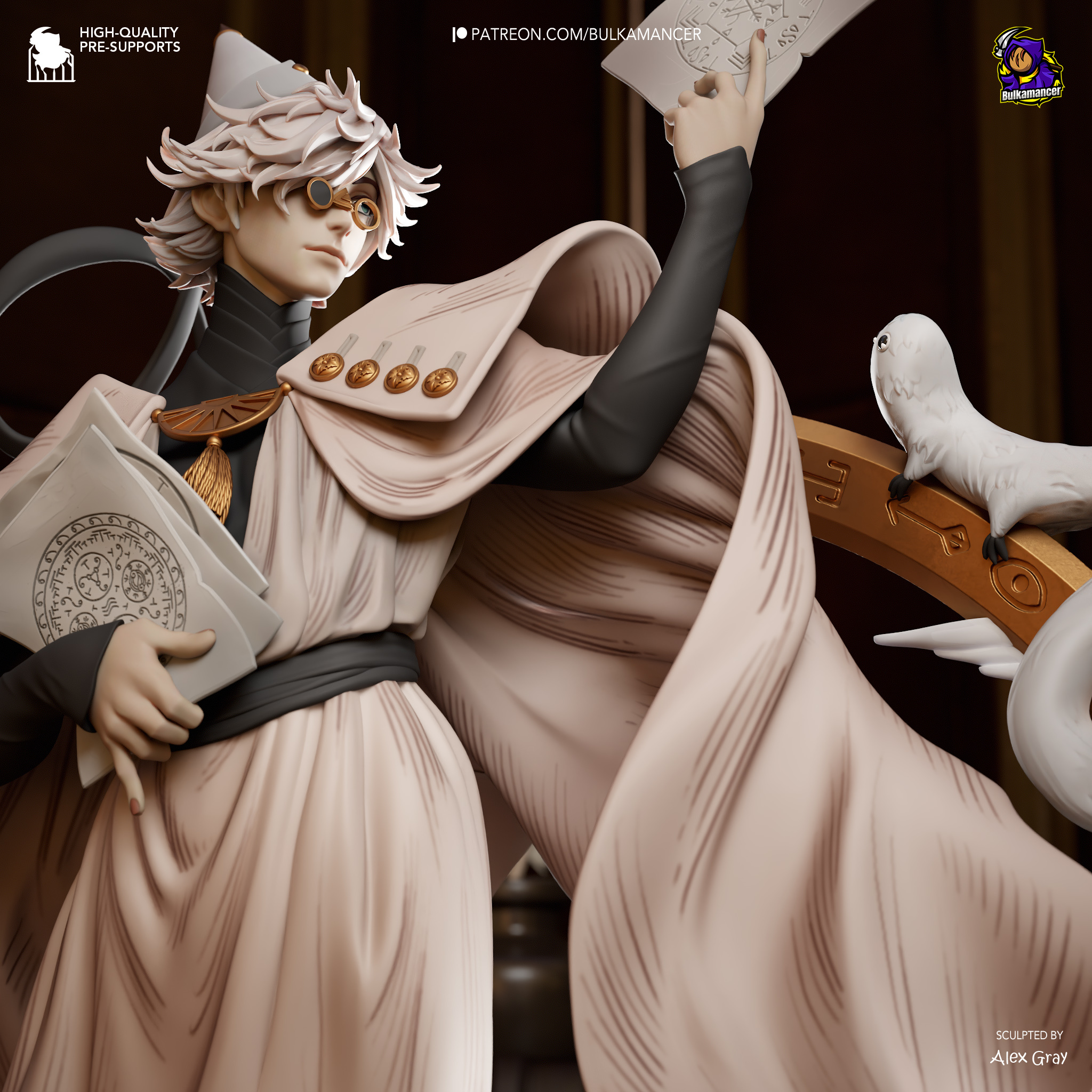 Witch Hat Atelier – Qifrey Action Figure