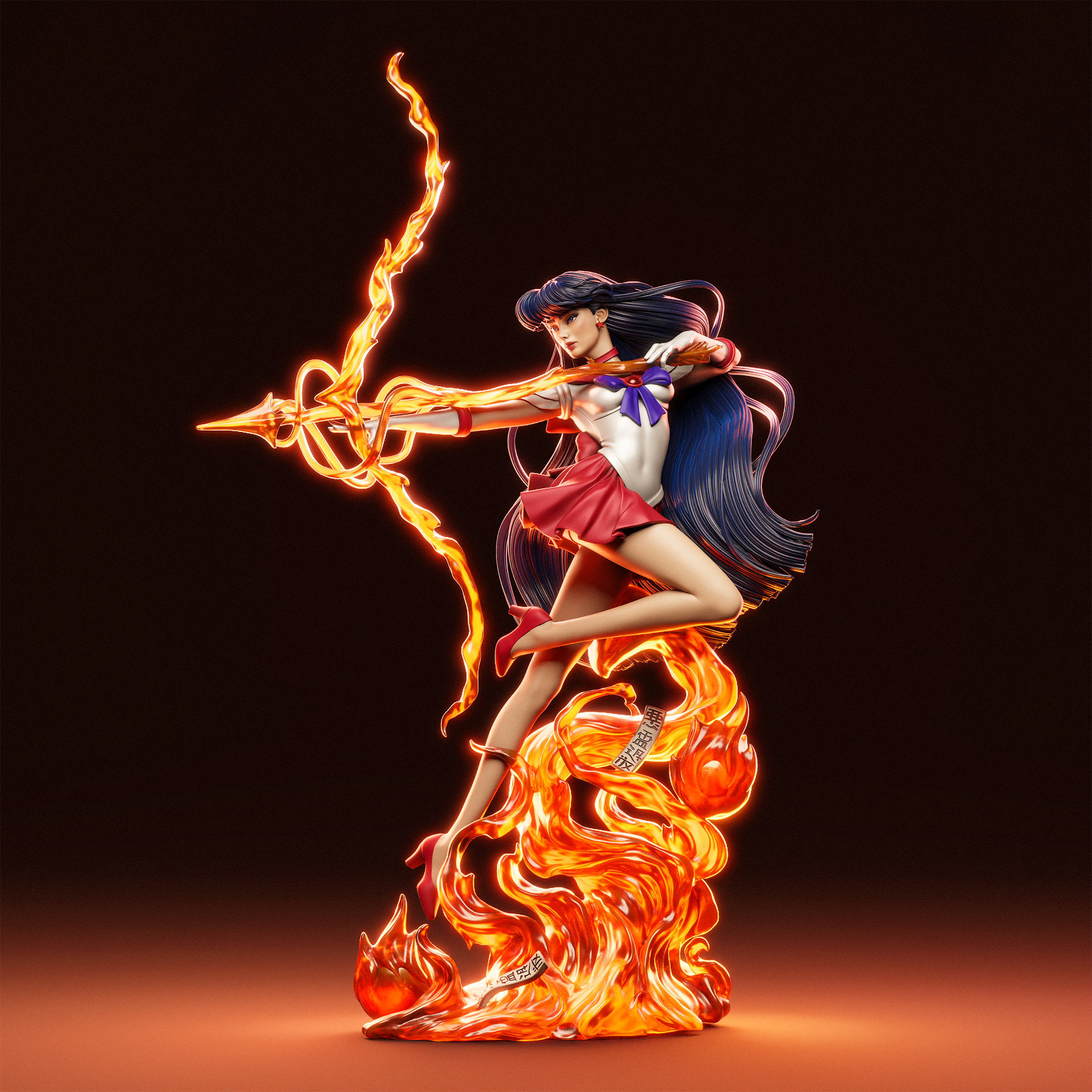 Sailor Moon – Sailor Mars Rei Hino Action Figure