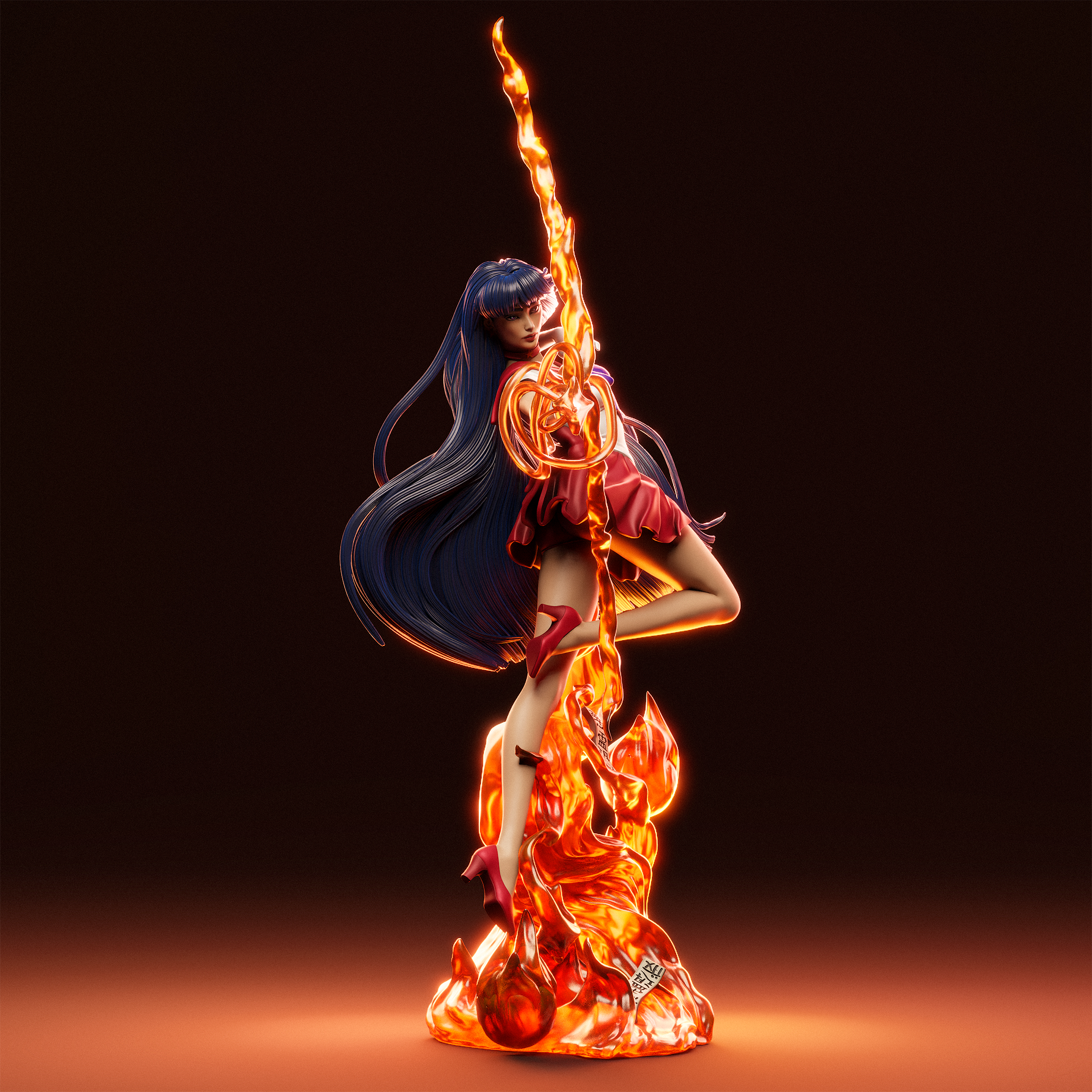 Sailor Moon – Sailor Mars Rei Hino Action Figure